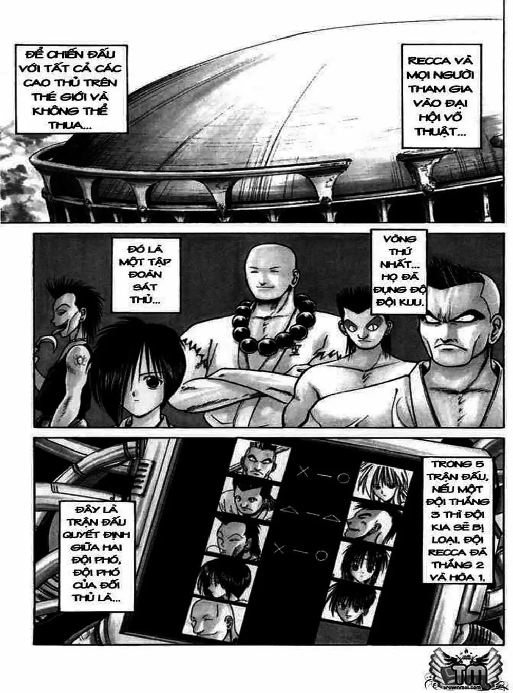 Truyện Tranh Ngọn Lửa Recca - Flame Of Recca trang 9