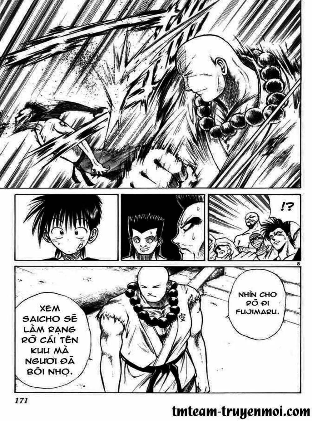 Truyện Tranh Ngọn Lửa Recca - Flame Of Recca trang 9