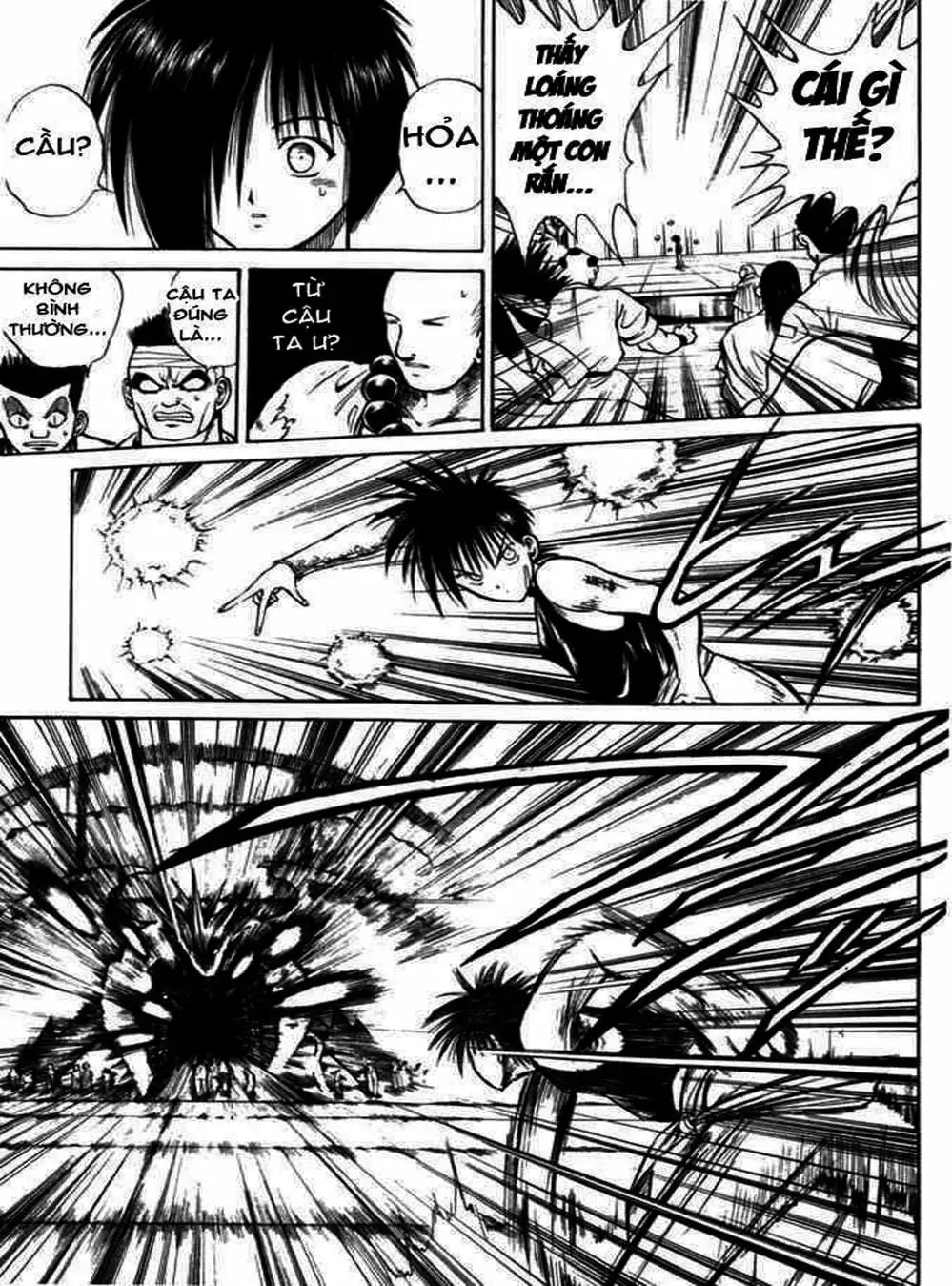 Truyện Tranh Ngọn Lửa Recca - Flame Of Recca trang 9