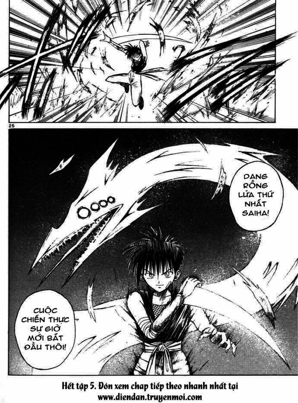 Truyện Tranh Ngọn Lửa Recca - Flame Of Recca trang 9