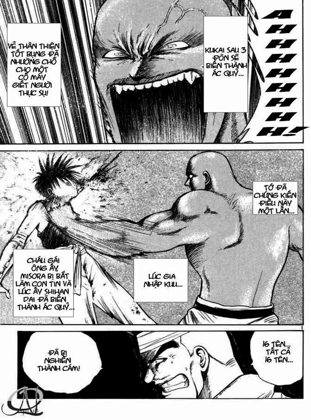 Truyện Tranh Ngọn Lửa Recca - Flame Of Recca trang 9