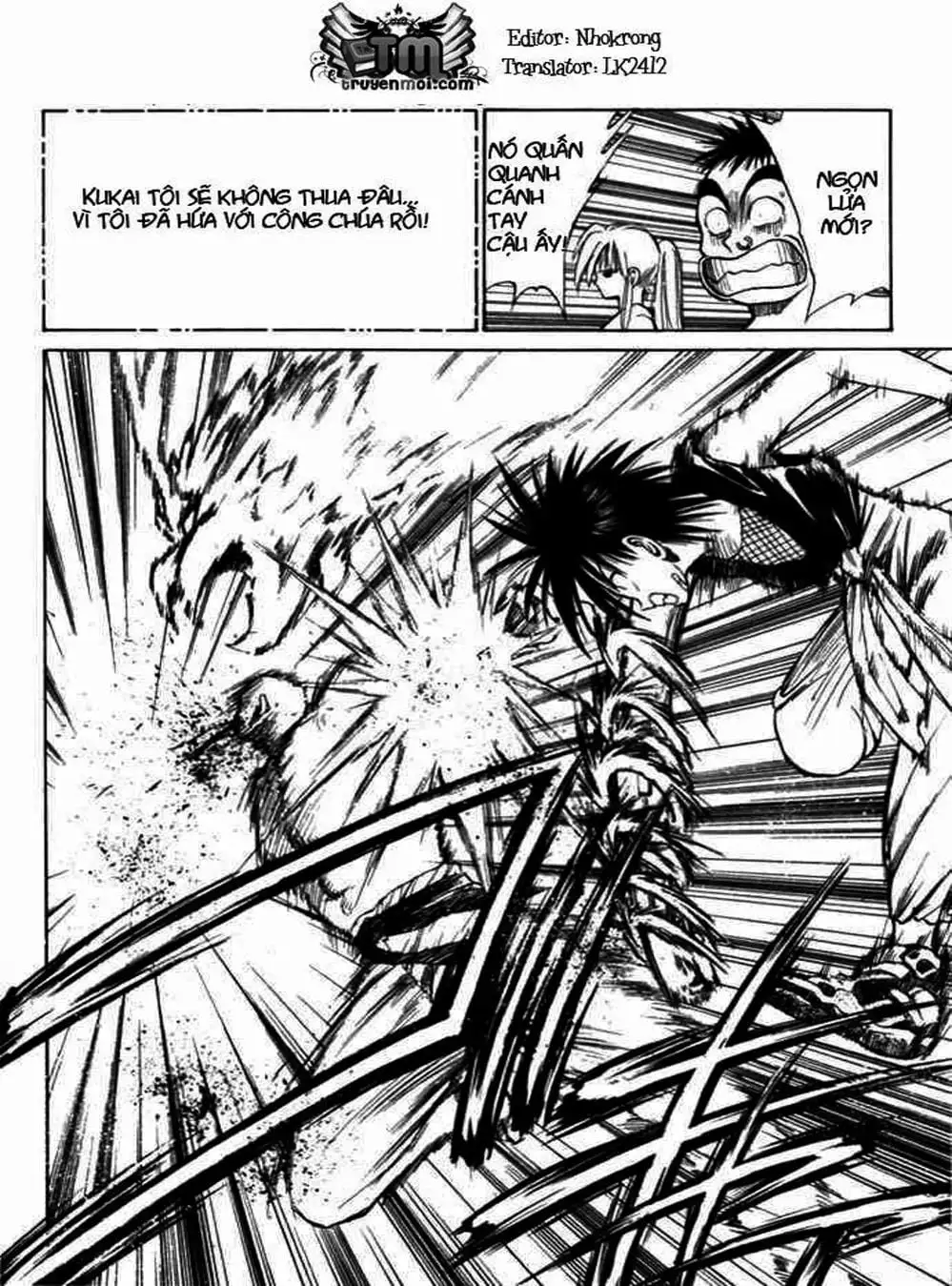 Truyện Tranh Ngọn Lửa Recca - Flame Of Recca trang 9