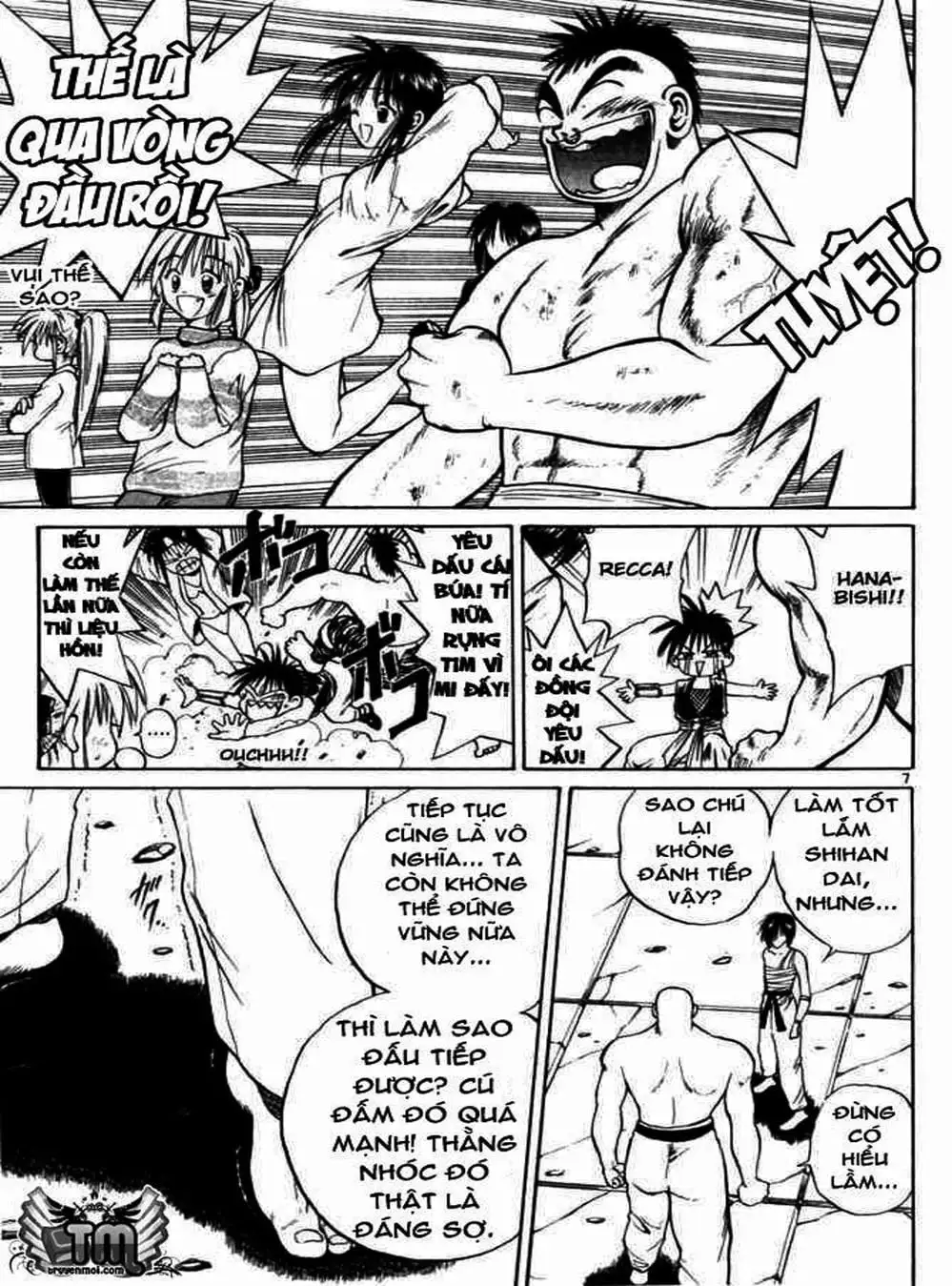 Truyện Tranh Ngọn Lửa Recca - Flame Of Recca trang 9