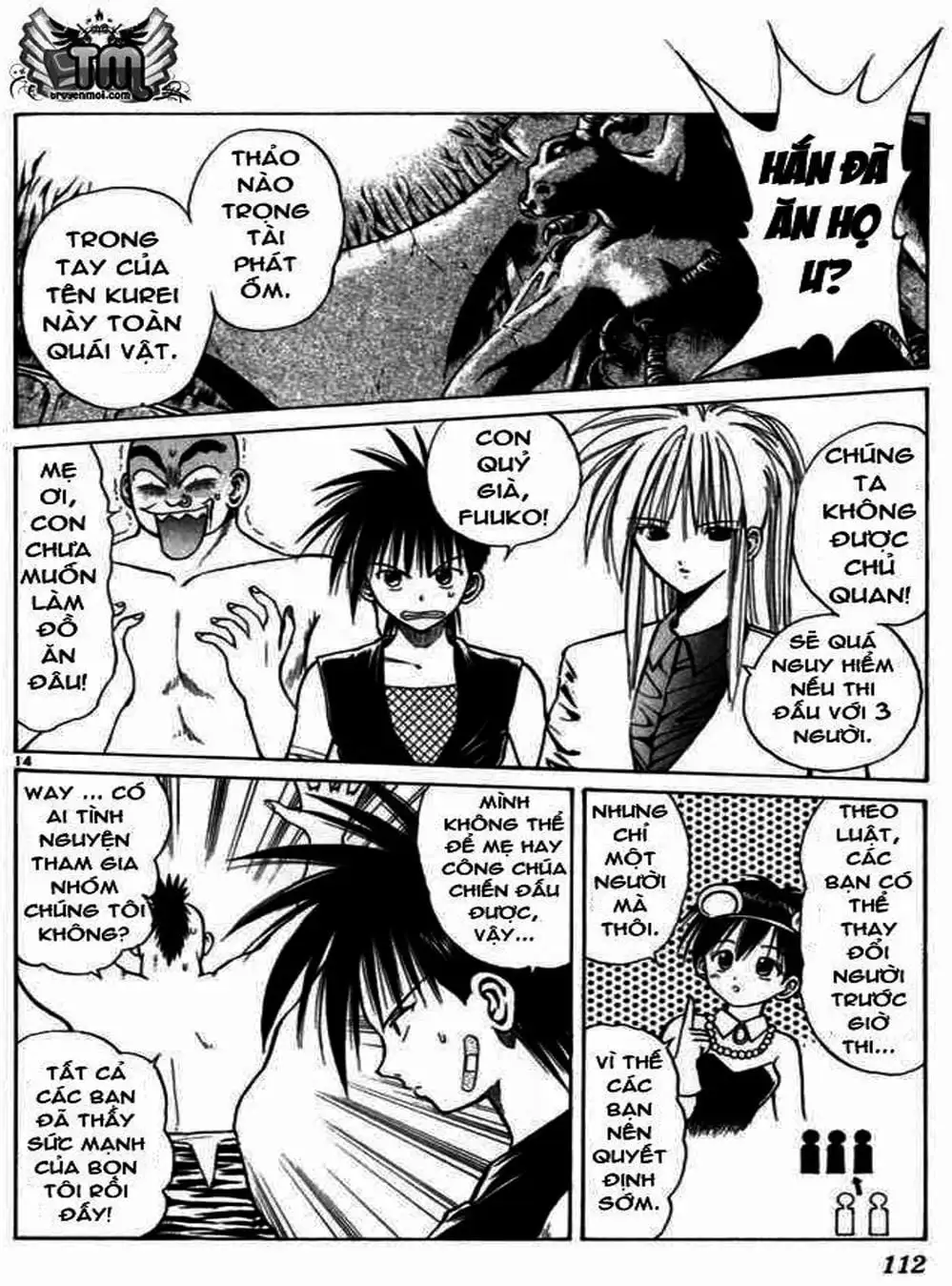 Truyện Tranh Ngọn Lửa Recca - Flame Of Recca trang 9