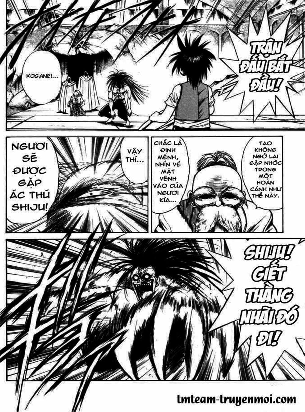 Truyện Tranh Ngọn Lửa Recca - Flame Of Recca trang 9