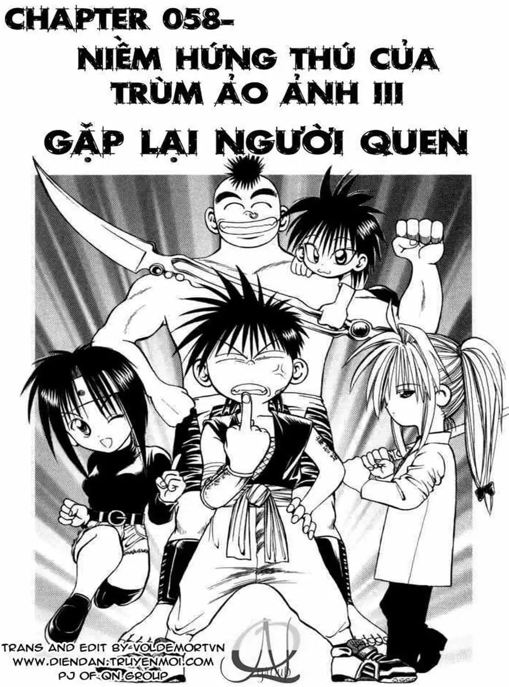 Truyện Tranh Ngọn Lửa Recca - Flame Of Recca trang 9