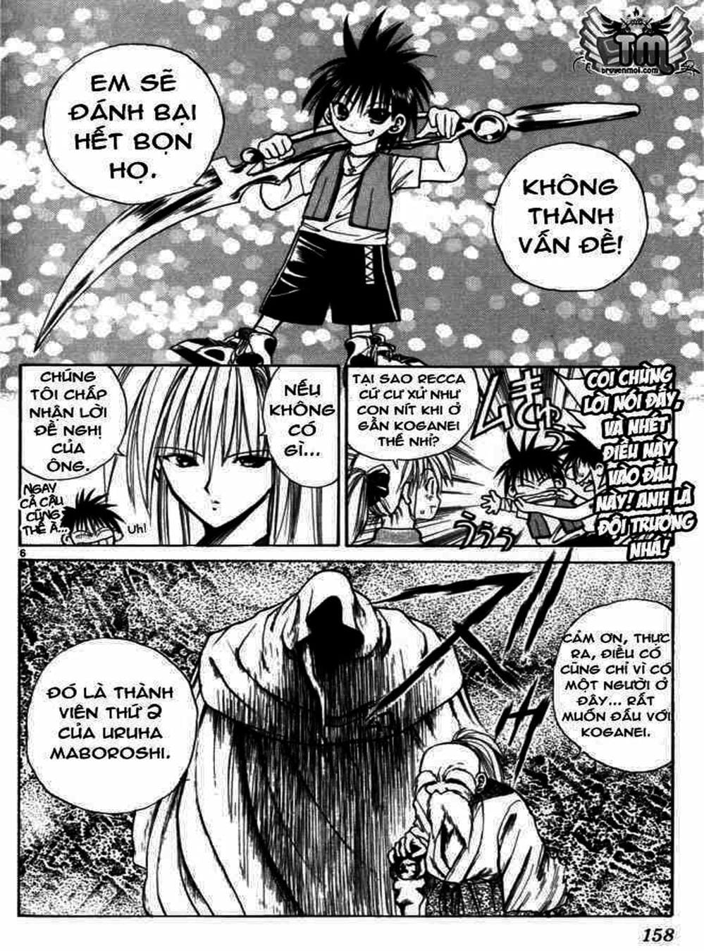 Truyện Tranh Ngọn Lửa Recca - Flame Of Recca trang 9