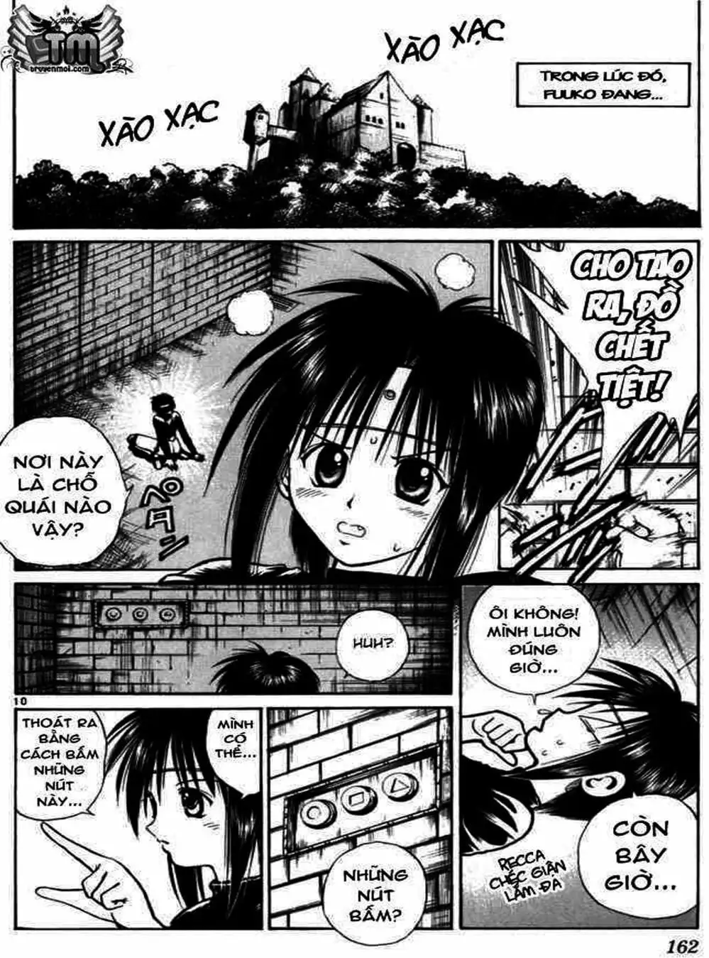 Truyện Tranh Ngọn Lửa Recca - Flame Of Recca trang 9