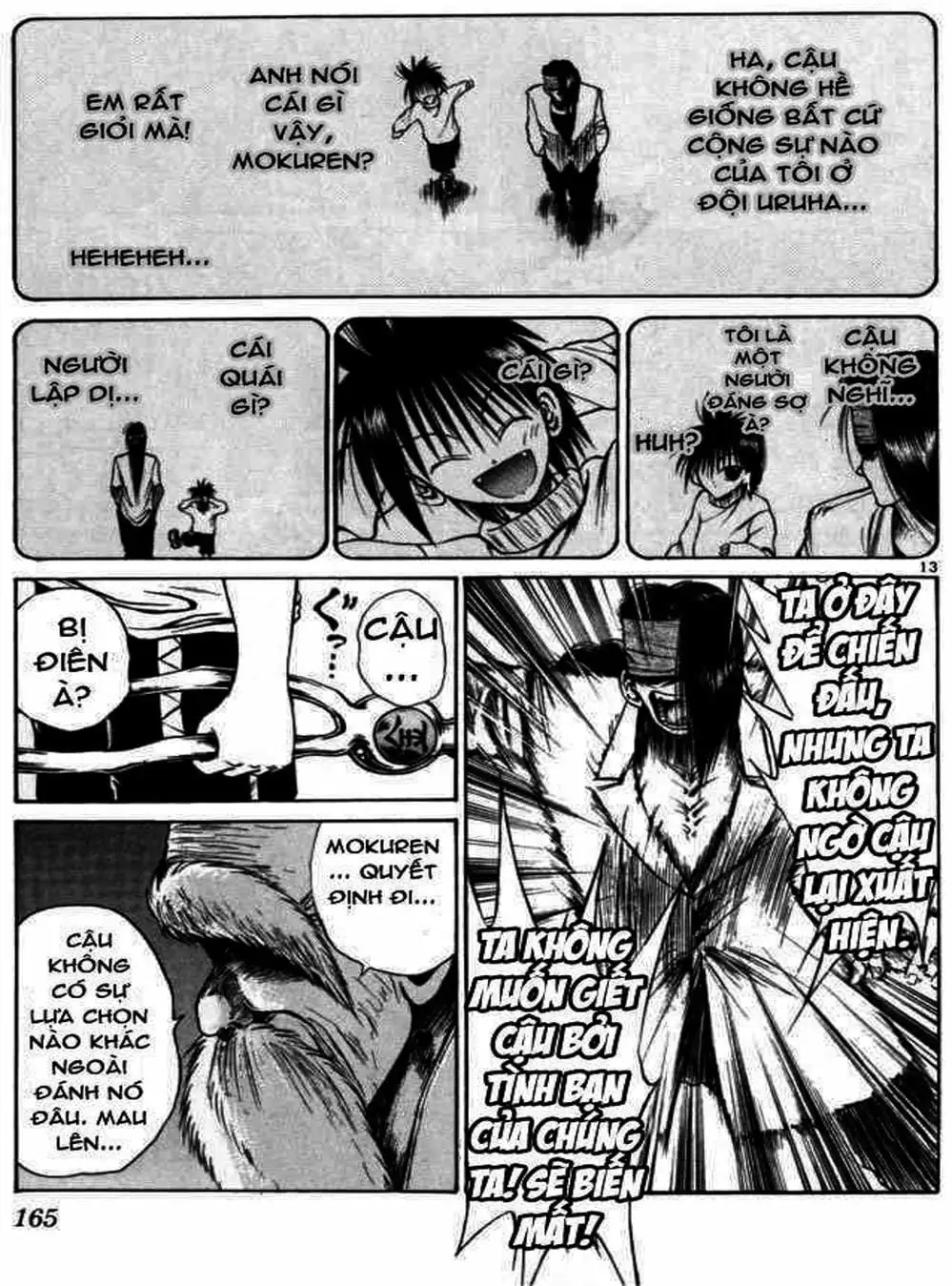 Truyện Tranh Ngọn Lửa Recca - Flame Of Recca trang 9