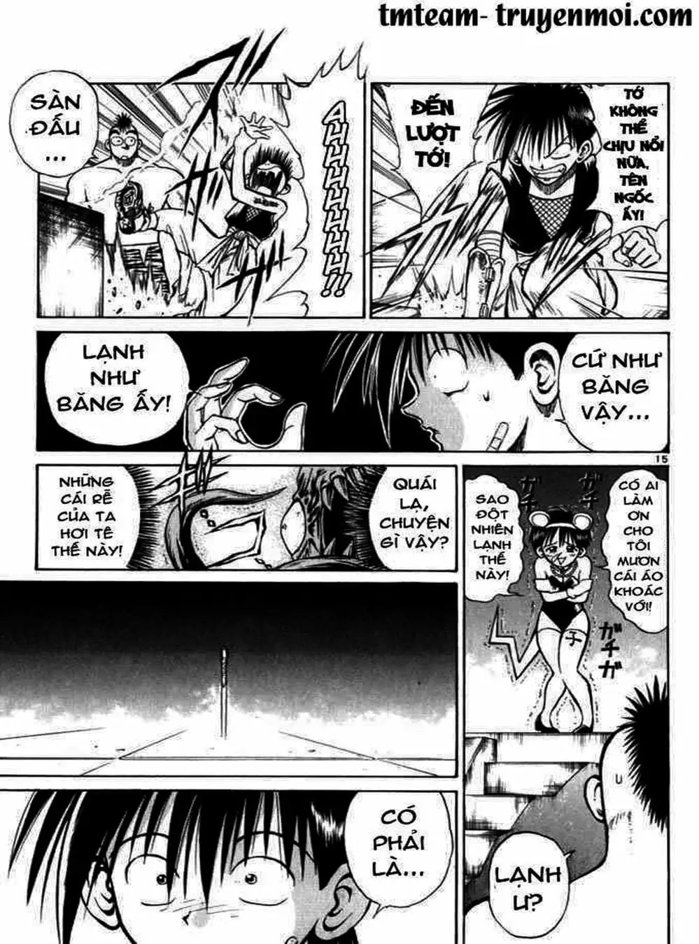 Truyện Tranh Ngọn Lửa Recca - Flame Of Recca trang 9