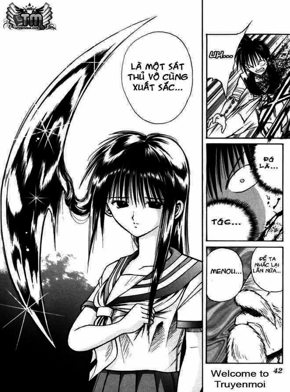 Truyện Tranh Ngọn Lửa Recca - Flame Of Recca trang 9