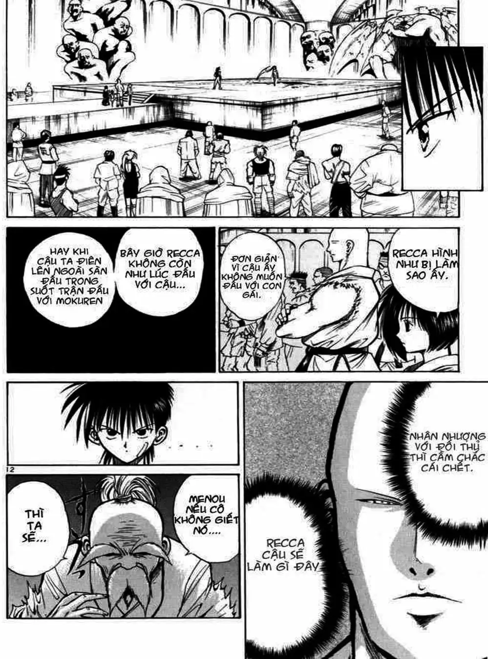 Truyện Tranh Ngọn Lửa Recca - Flame Of Recca trang 9