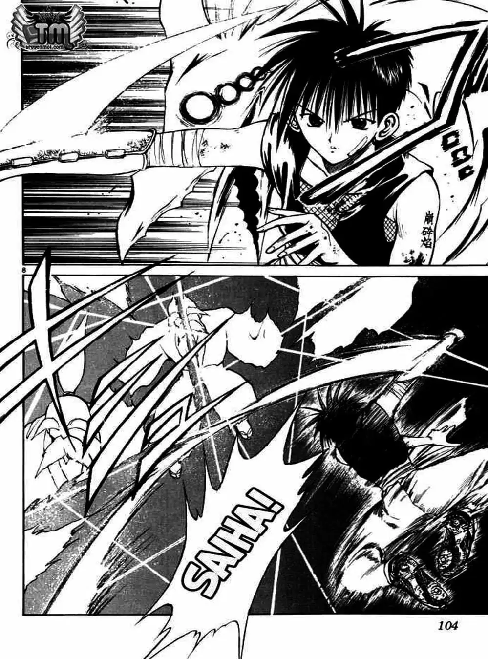 Truyện Tranh Ngọn Lửa Recca - Flame Of Recca trang 9