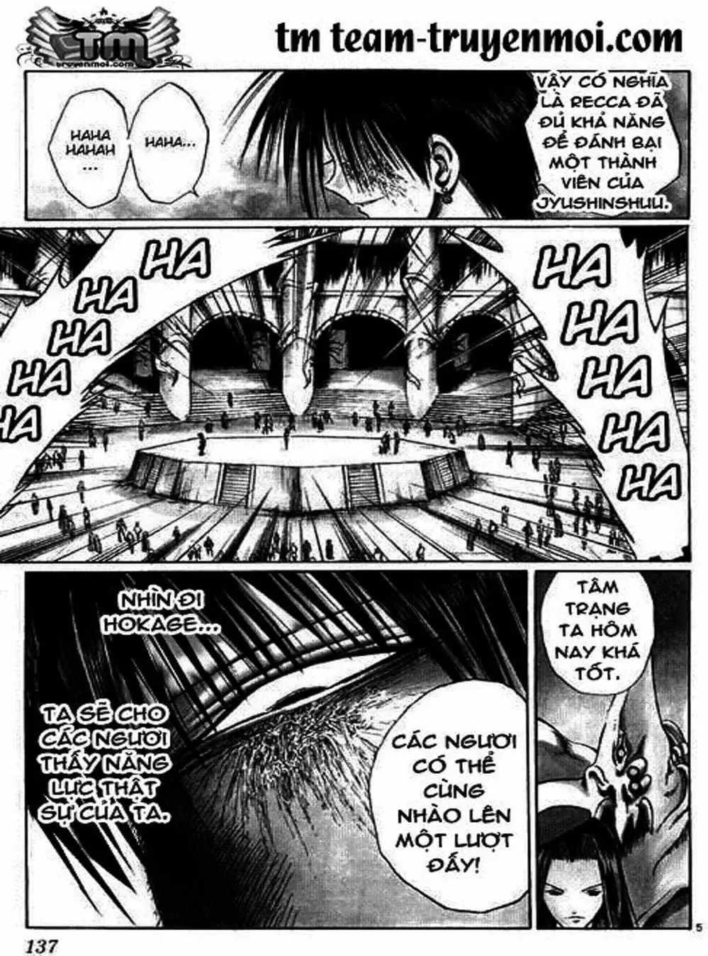 Truyện Tranh Ngọn Lửa Recca - Flame Of Recca trang 9