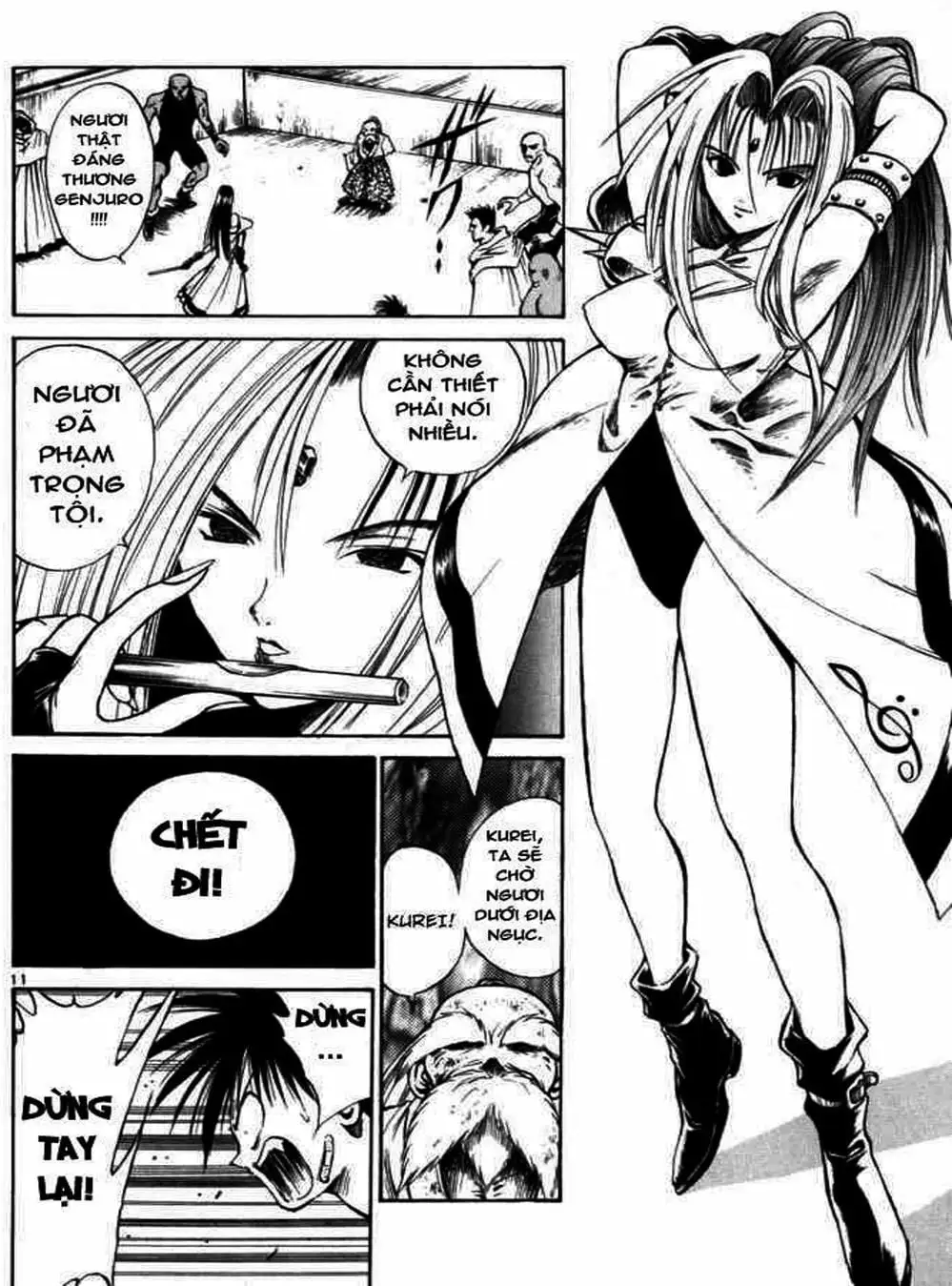 Truyện Tranh Ngọn Lửa Recca - Flame Of Recca trang 9