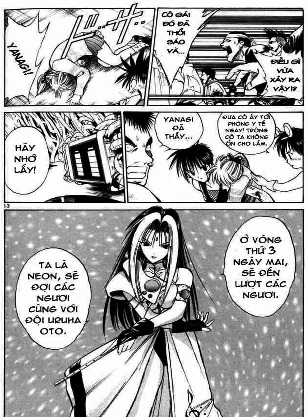 Truyện Tranh Ngọn Lửa Recca - Flame Of Recca trang 9