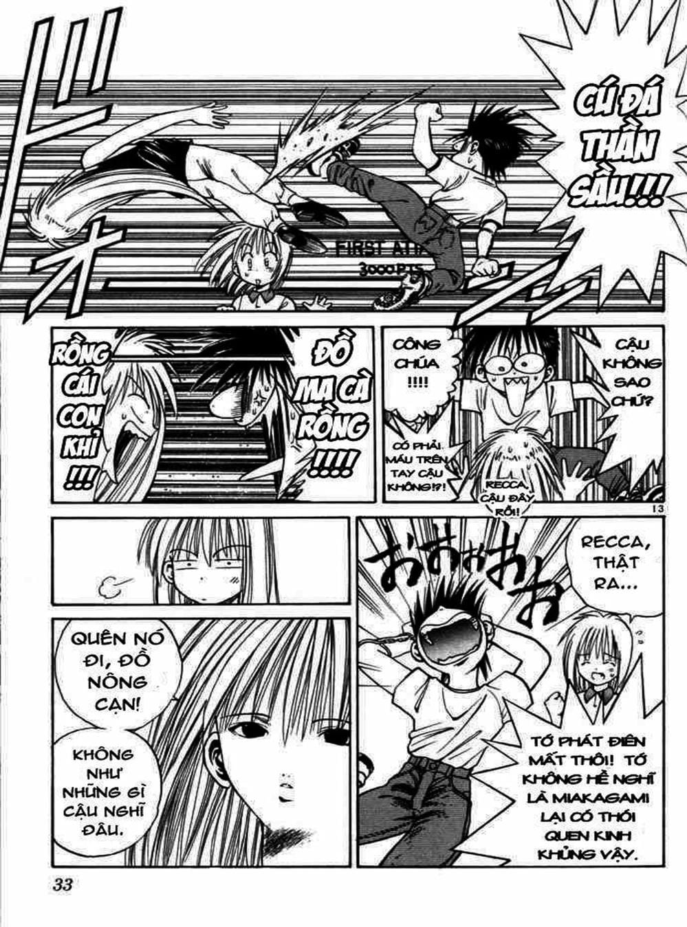 Truyện Tranh Ngọn Lửa Recca - Flame Of Recca trang 9