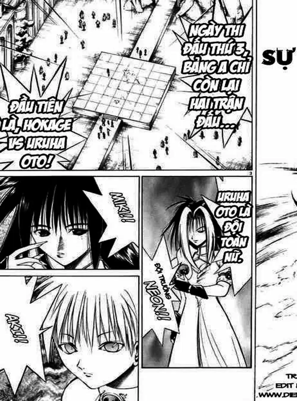 Truyện Tranh Ngọn Lửa Recca - Flame Of Recca trang 9