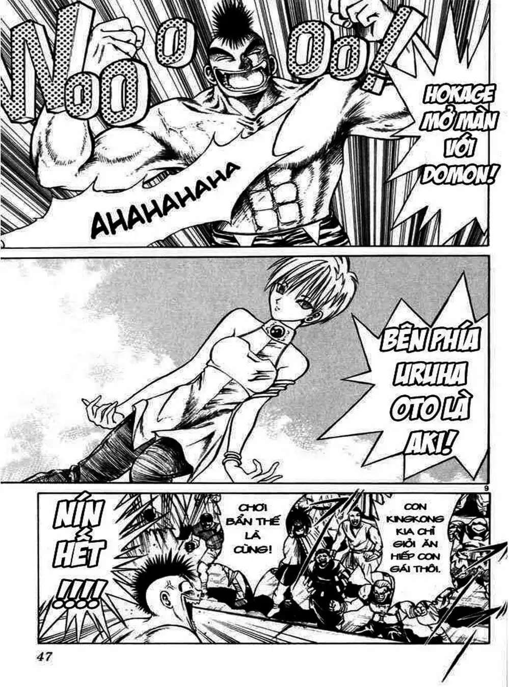 Truyện Tranh Ngọn Lửa Recca - Flame Of Recca trang 9