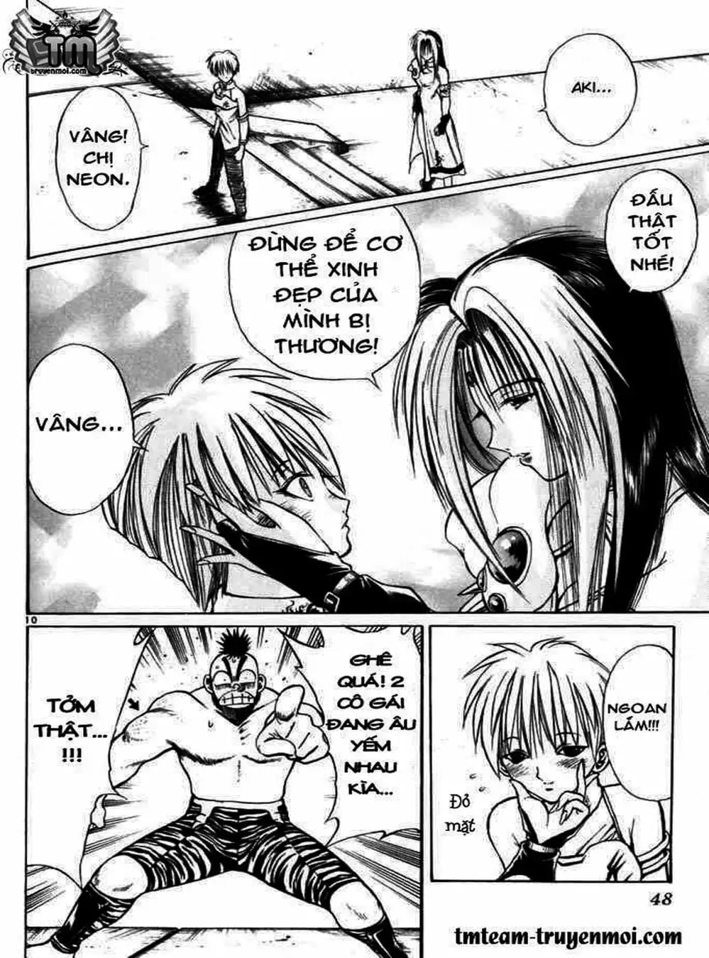 Truyện Tranh Ngọn Lửa Recca - Flame Of Recca trang 9