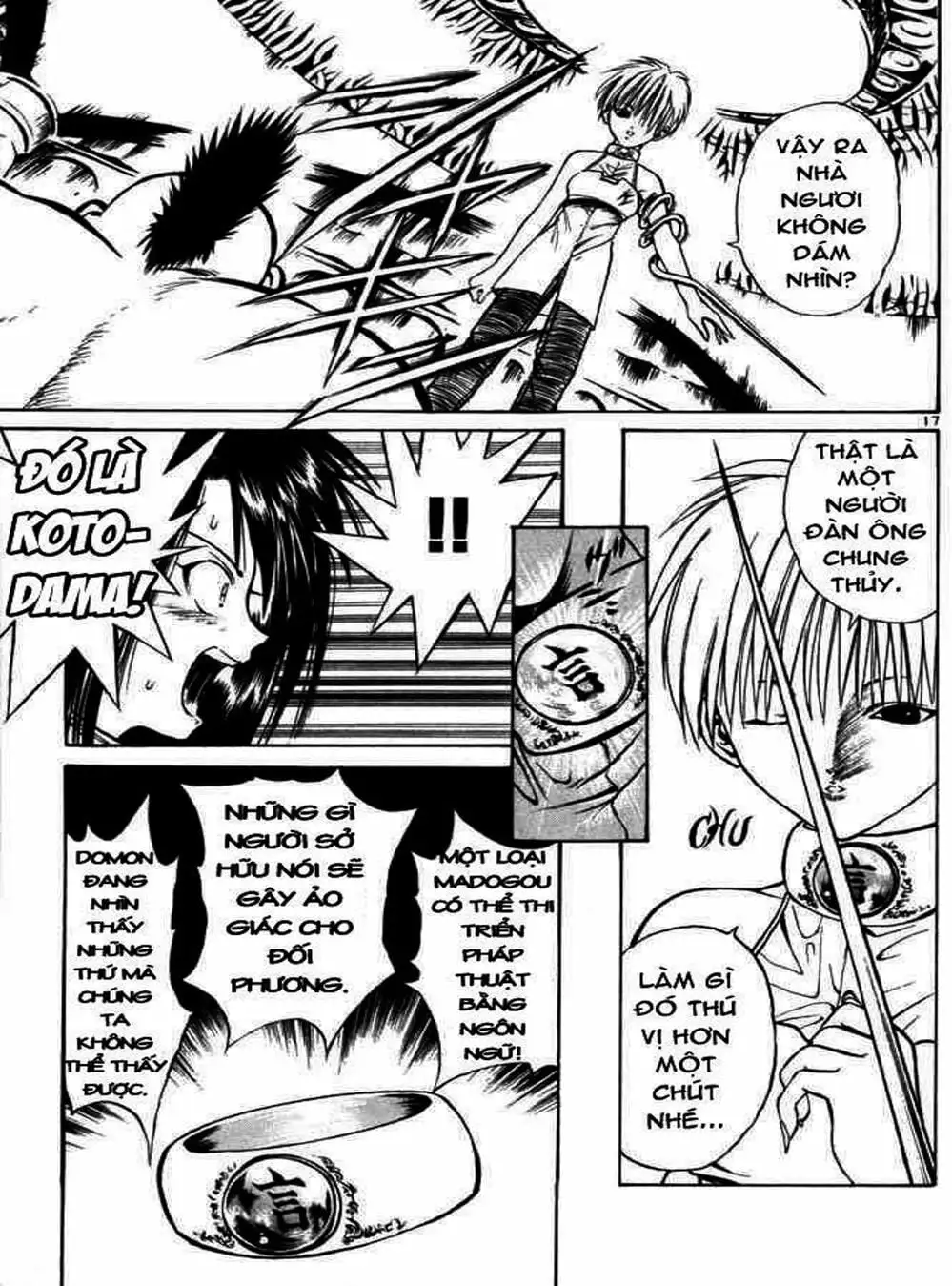 Truyện Tranh Ngọn Lửa Recca - Flame Of Recca trang 9