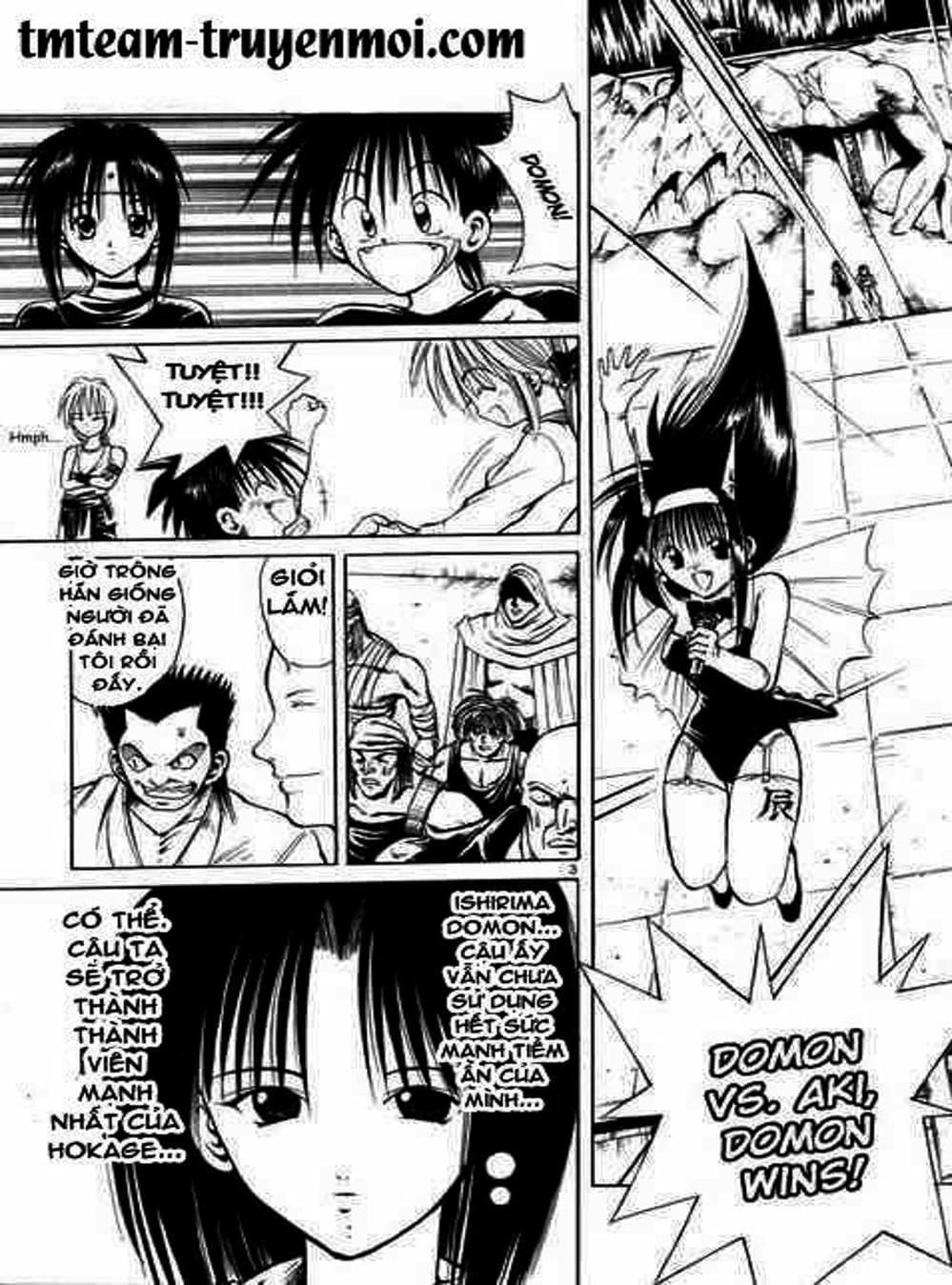 Truyện Tranh Ngọn Lửa Recca - Flame Of Recca trang 9