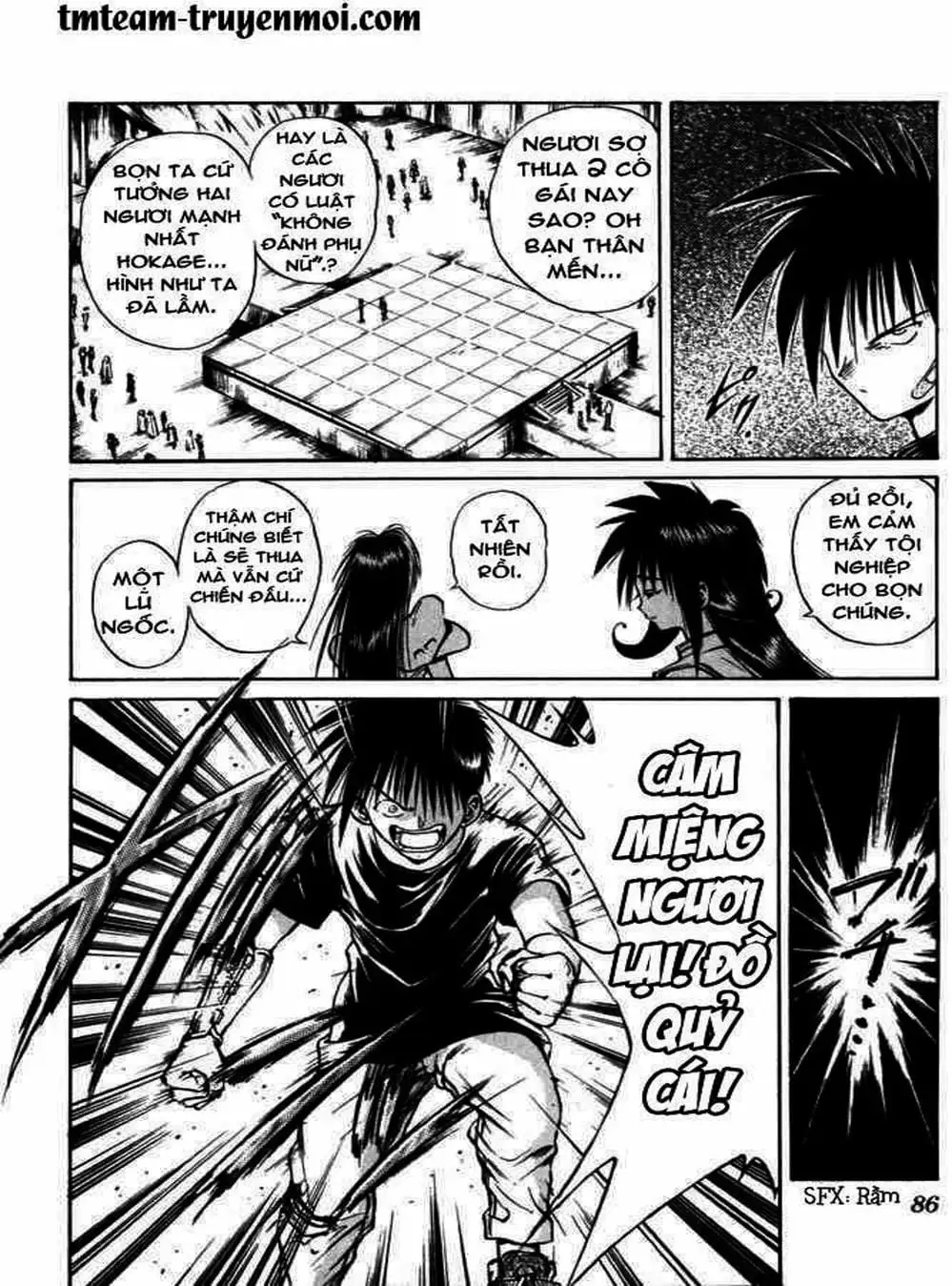 Truyện Tranh Ngọn Lửa Recca - Flame Of Recca trang 9