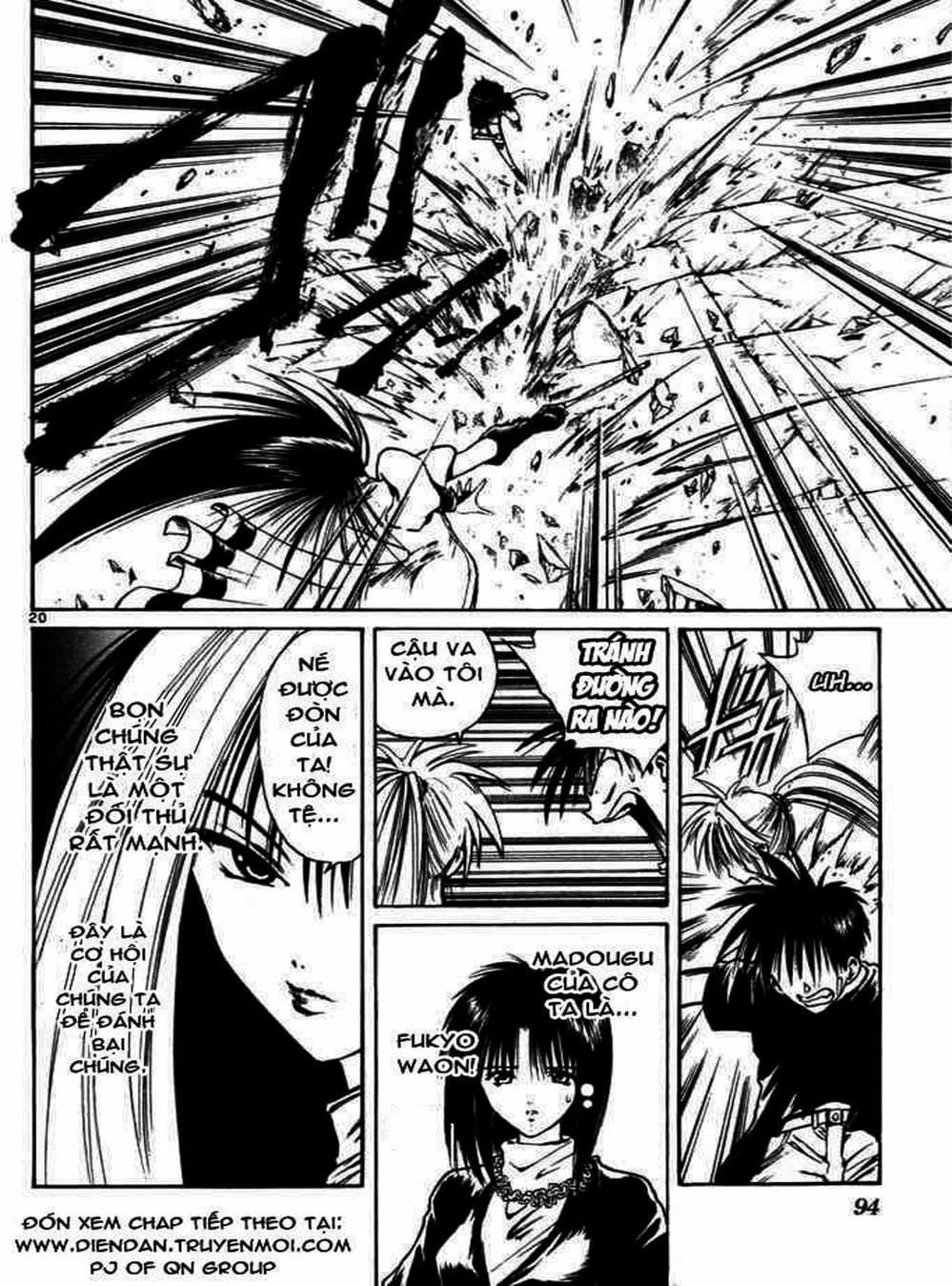 Truyện Tranh Ngọn Lửa Recca - Flame Of Recca trang 9