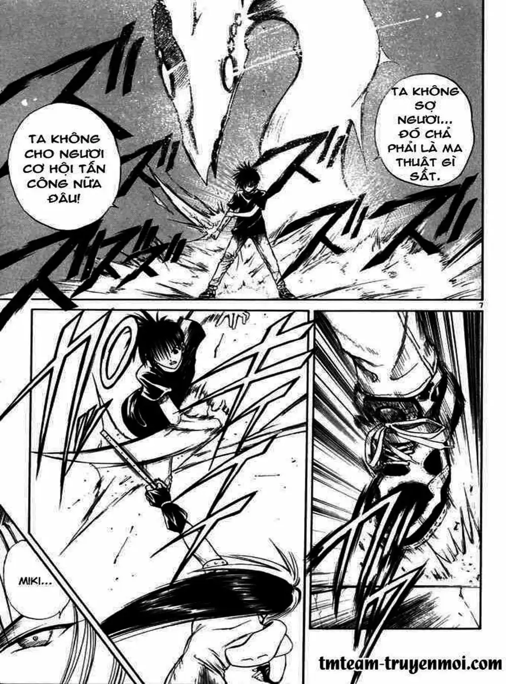 Truyện Tranh Ngọn Lửa Recca - Flame Of Recca trang 9