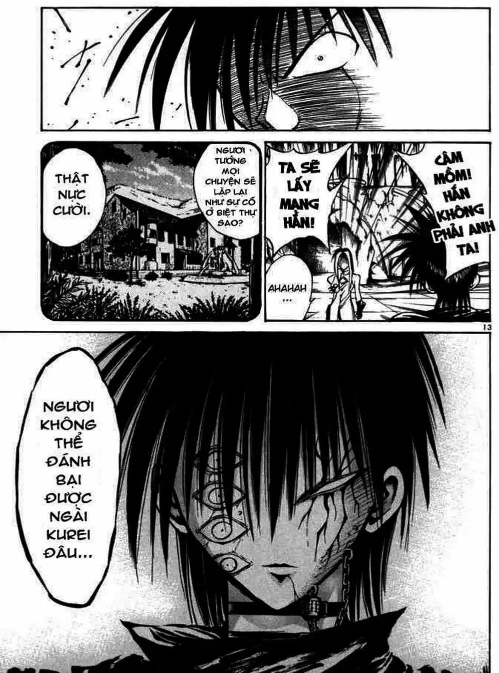 Truyện Tranh Ngọn Lửa Recca - Flame Of Recca trang 9