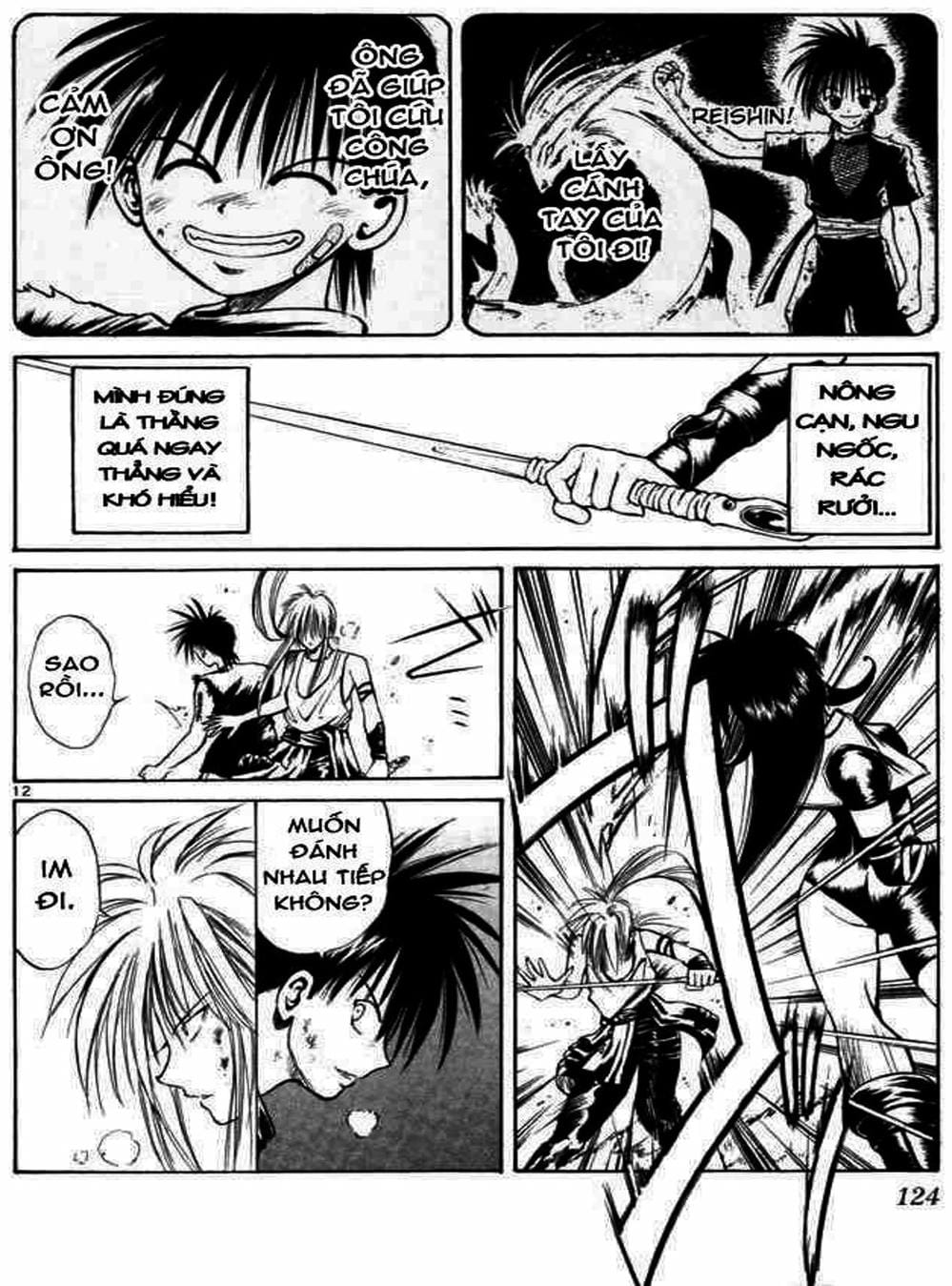 Truyện Tranh Ngọn Lửa Recca - Flame Of Recca trang 9