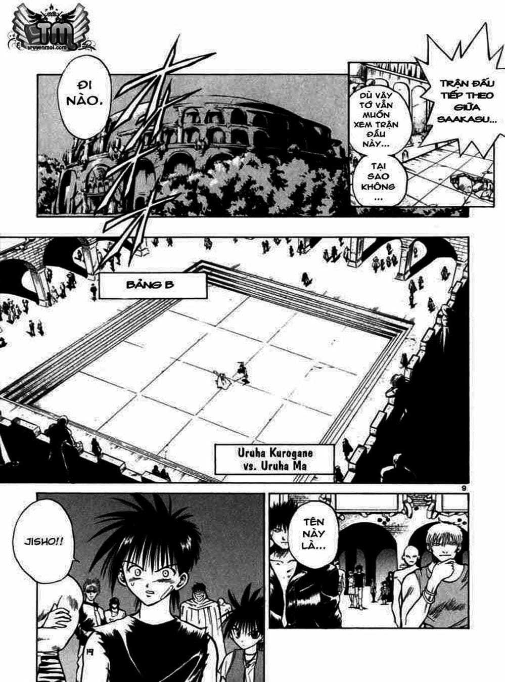 Truyện Tranh Ngọn Lửa Recca - Flame Of Recca trang 9