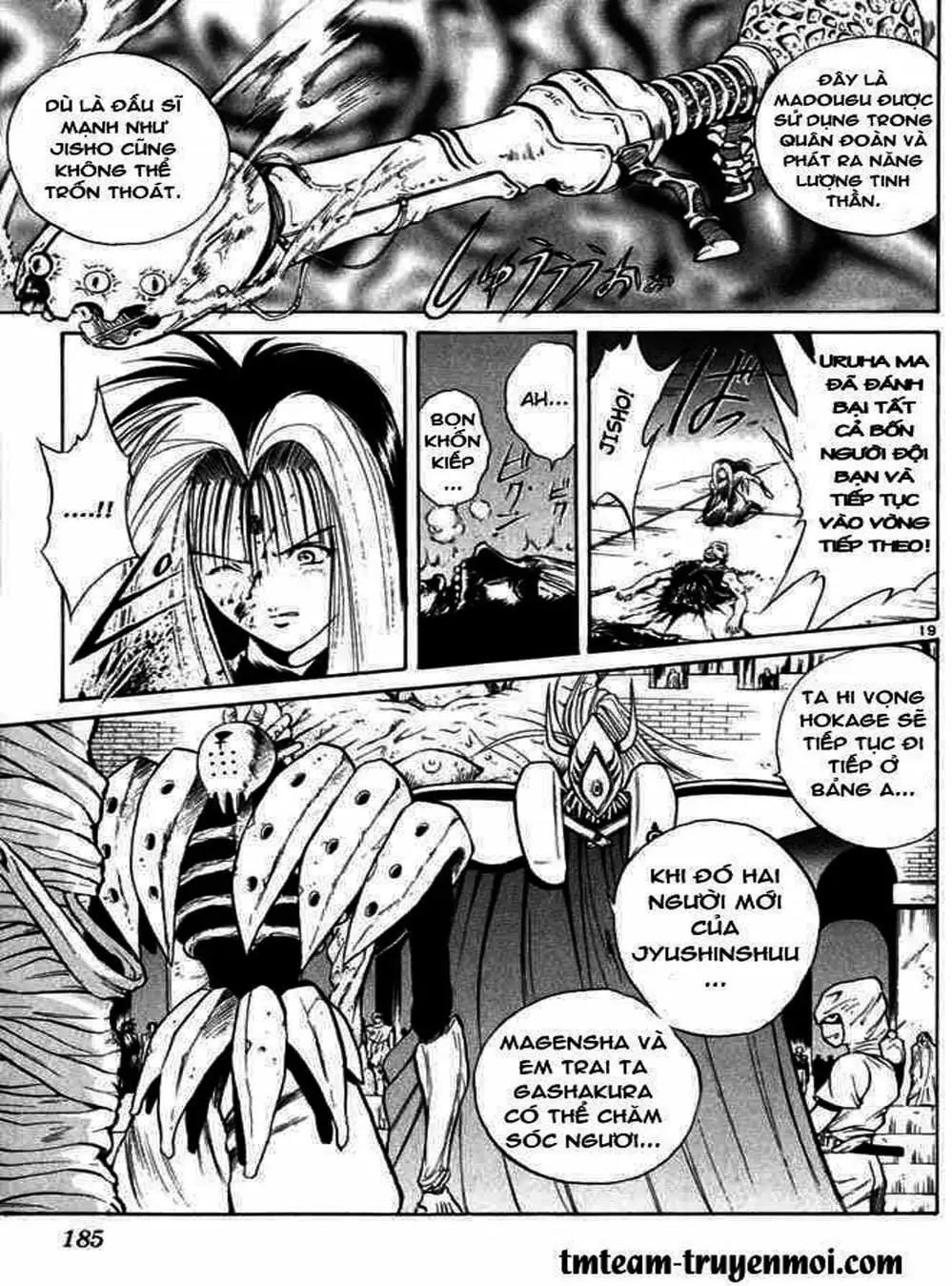 Truyện Tranh Ngọn Lửa Recca - Flame Of Recca trang 9