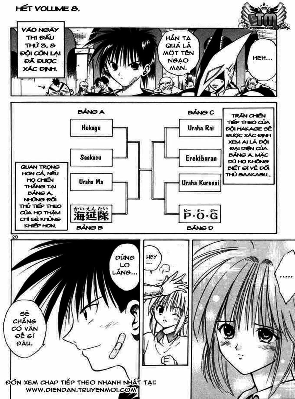 Truyện Tranh Ngọn Lửa Recca - Flame Of Recca trang 9