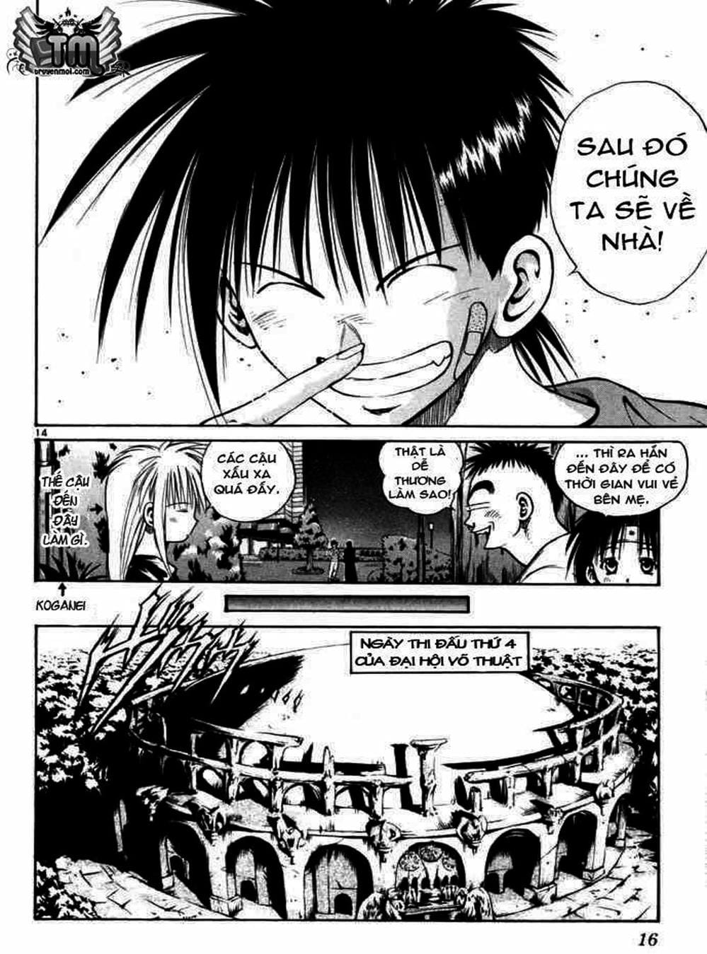 Truyện Tranh Ngọn Lửa Recca - Flame Of Recca trang 9