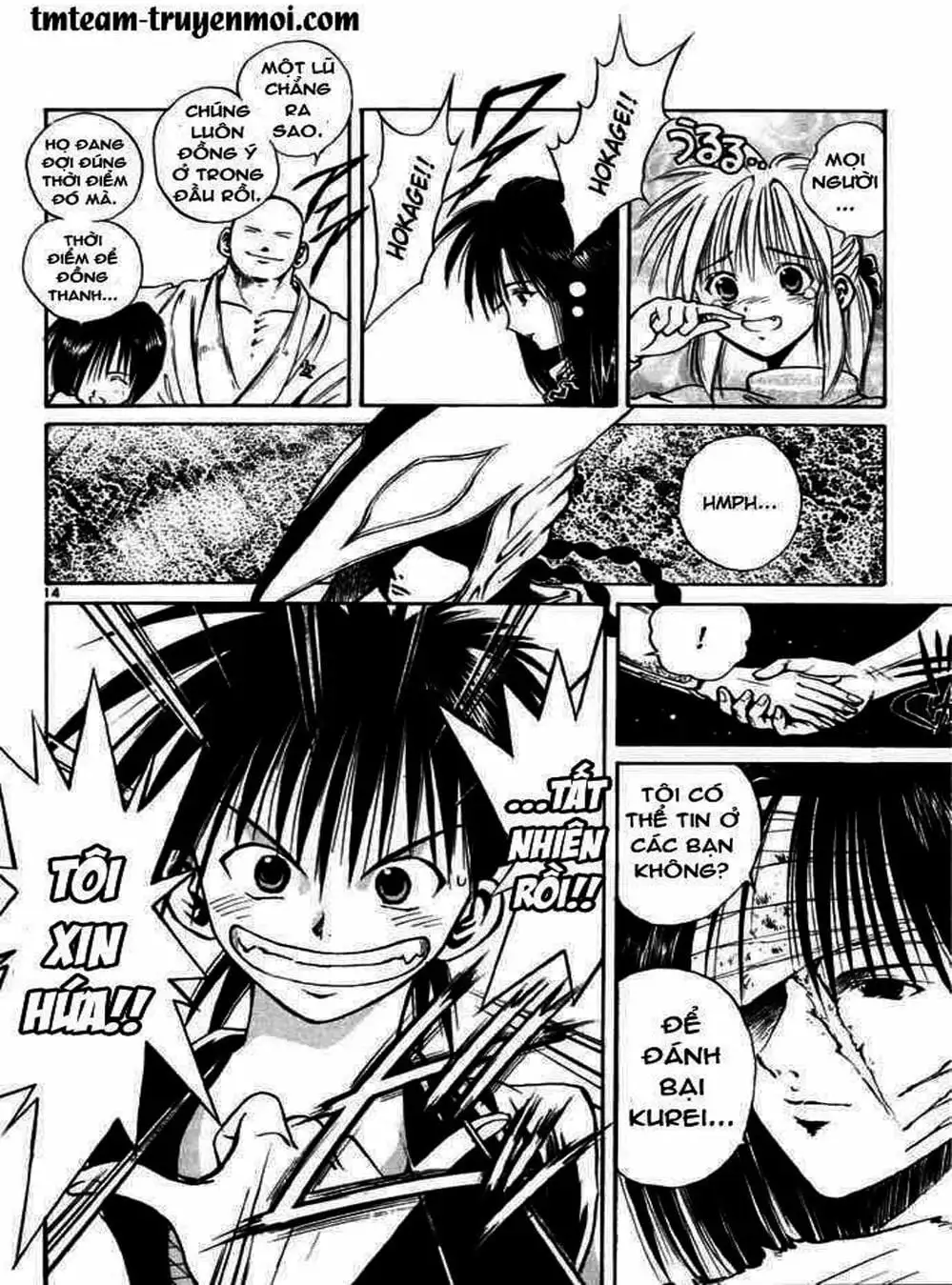 Truyện Tranh Ngọn Lửa Recca - Flame Of Recca trang 9