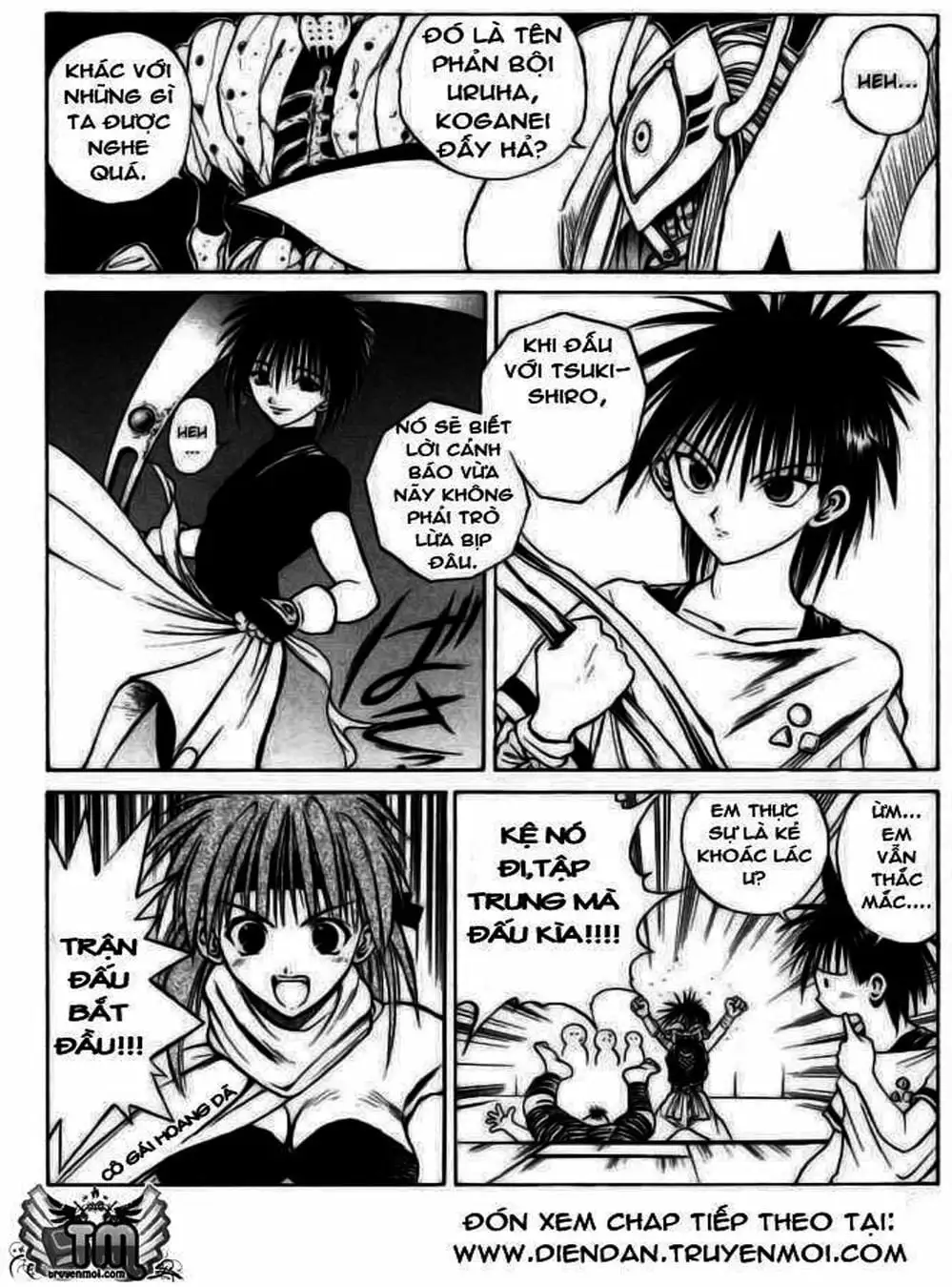 Truyện Tranh Ngọn Lửa Recca - Flame Of Recca trang 9