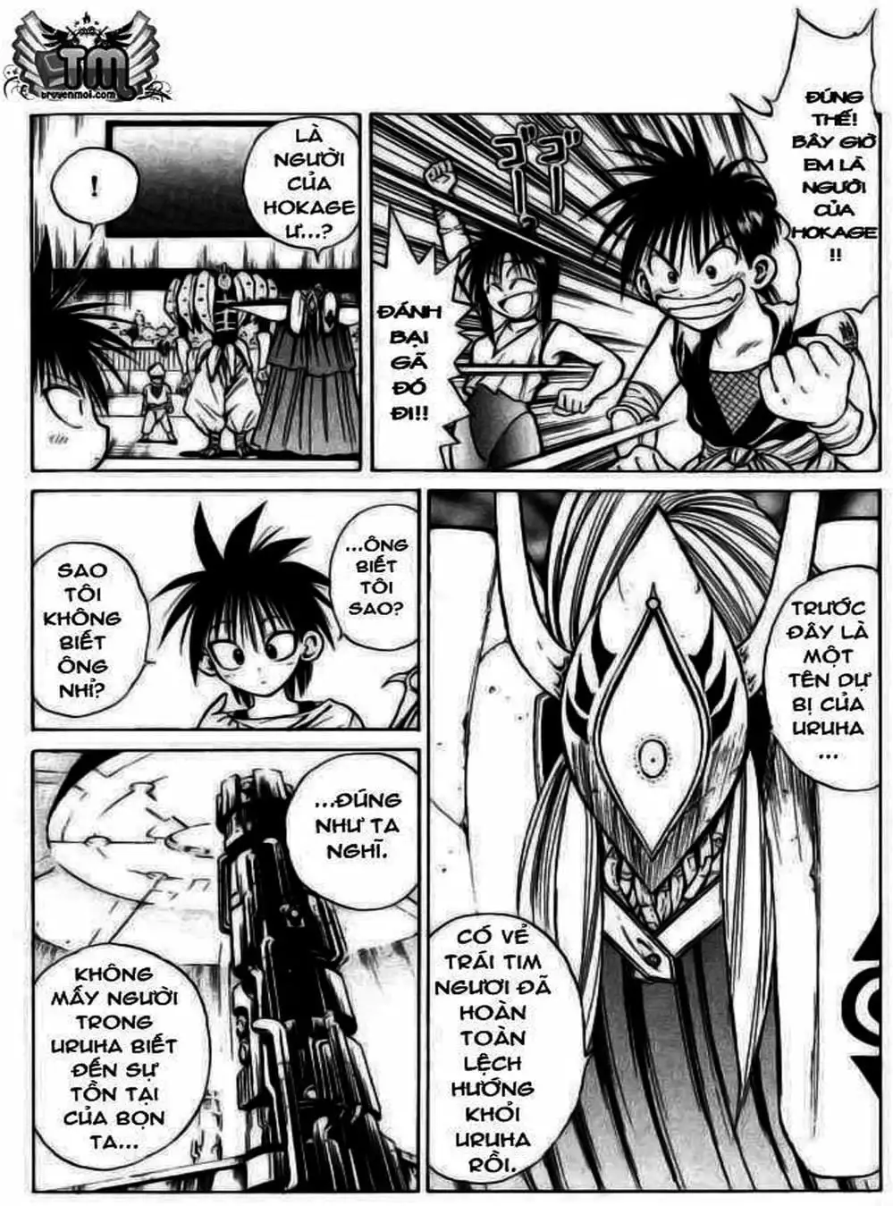 Truyện Tranh Ngọn Lửa Recca - Flame Of Recca trang 9