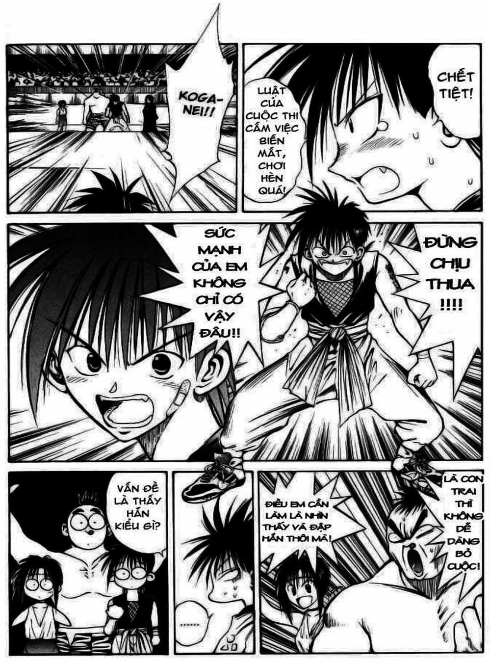 Truyện Tranh Ngọn Lửa Recca - Flame Of Recca trang 9