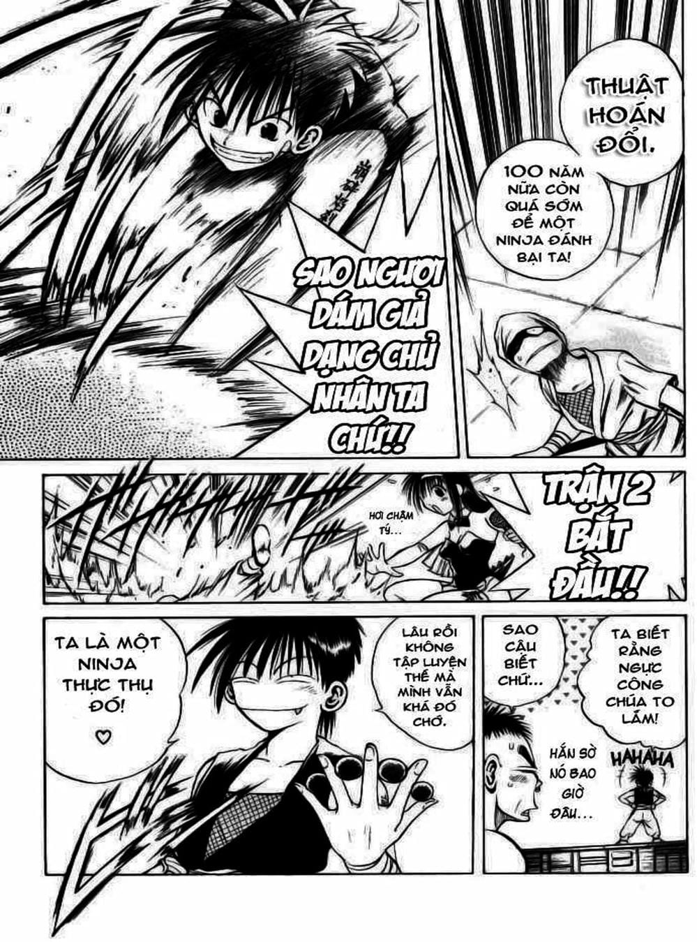 Truyện Tranh Ngọn Lửa Recca - Flame Of Recca trang 9