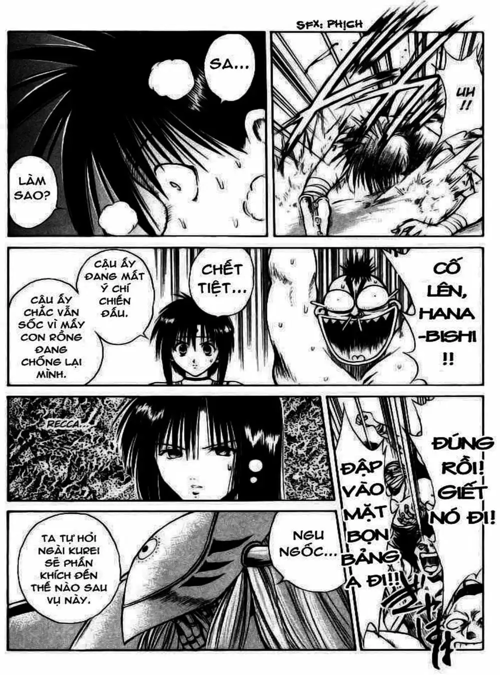 Truyện Tranh Ngọn Lửa Recca - Flame Of Recca trang 9