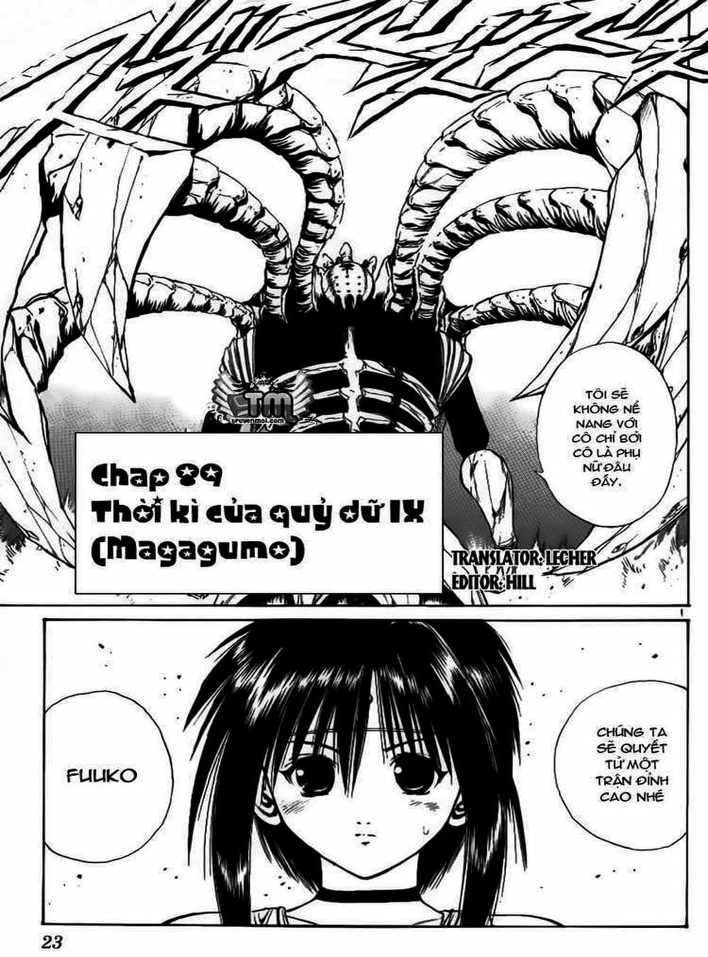 Truyện Tranh Ngọn Lửa Recca - Flame Of Recca trang 9