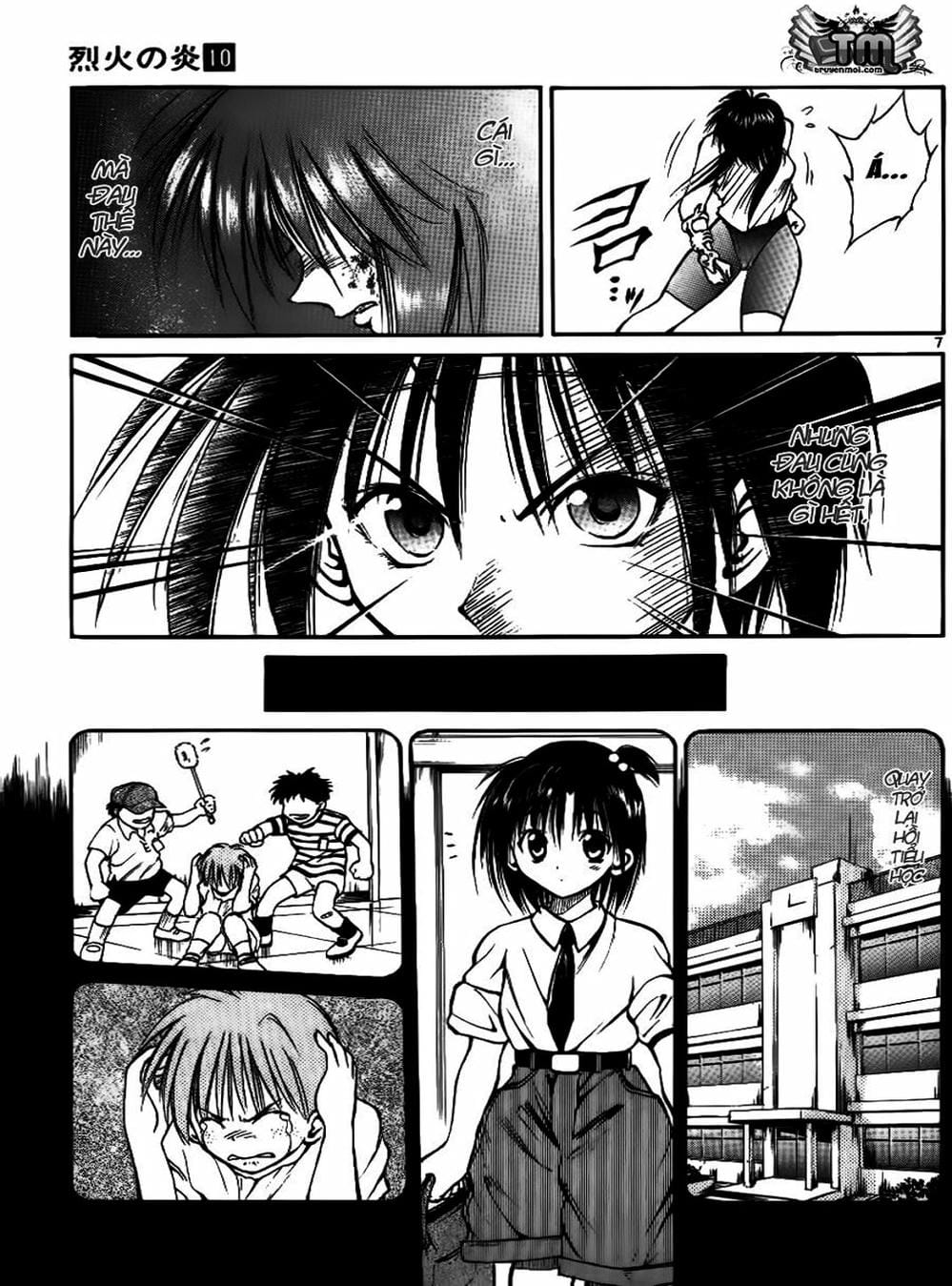 Truyện Tranh Ngọn Lửa Recca - Flame Of Recca trang 9