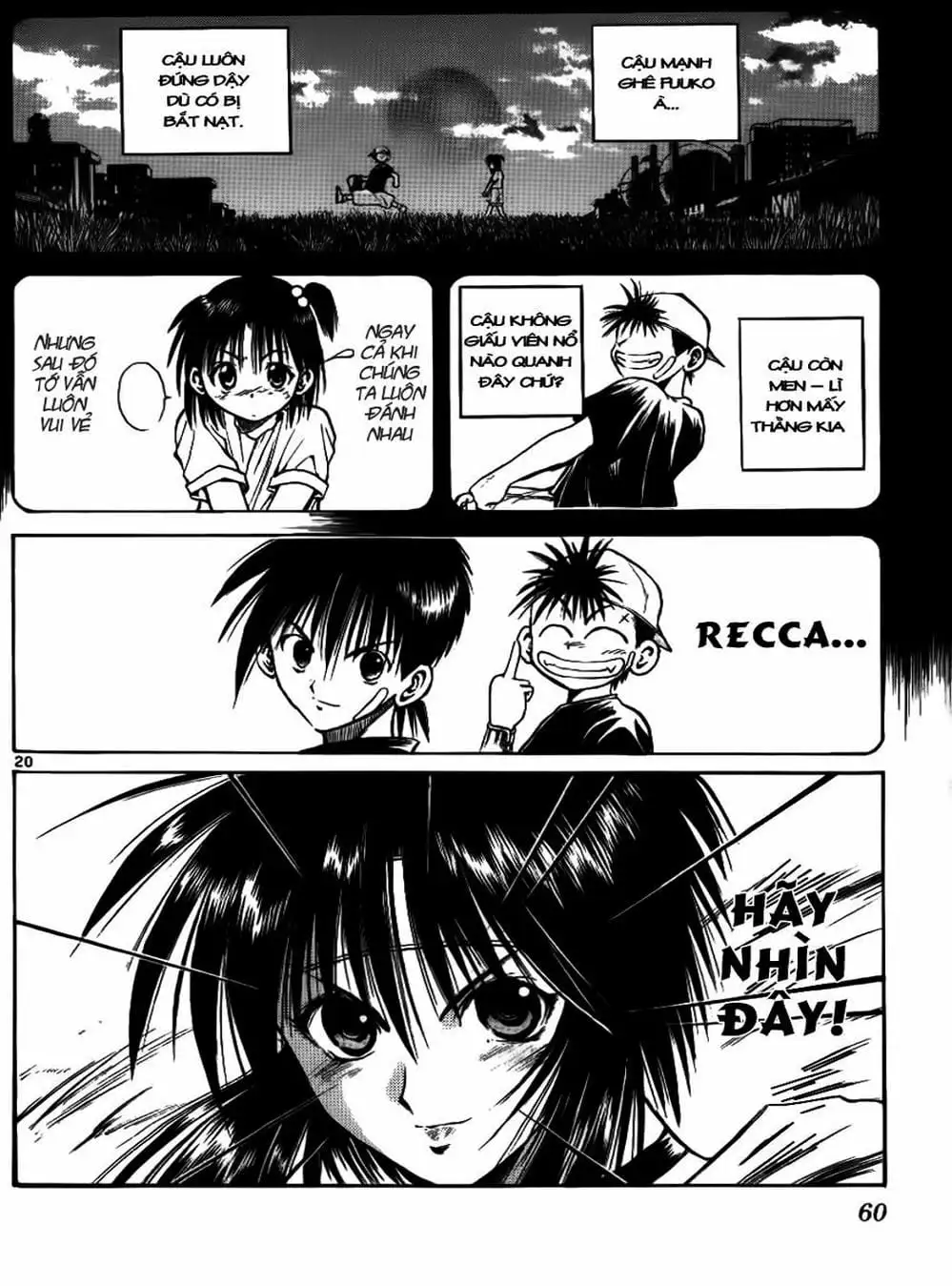 Truyện Tranh Ngọn Lửa Recca - Flame Of Recca trang 9