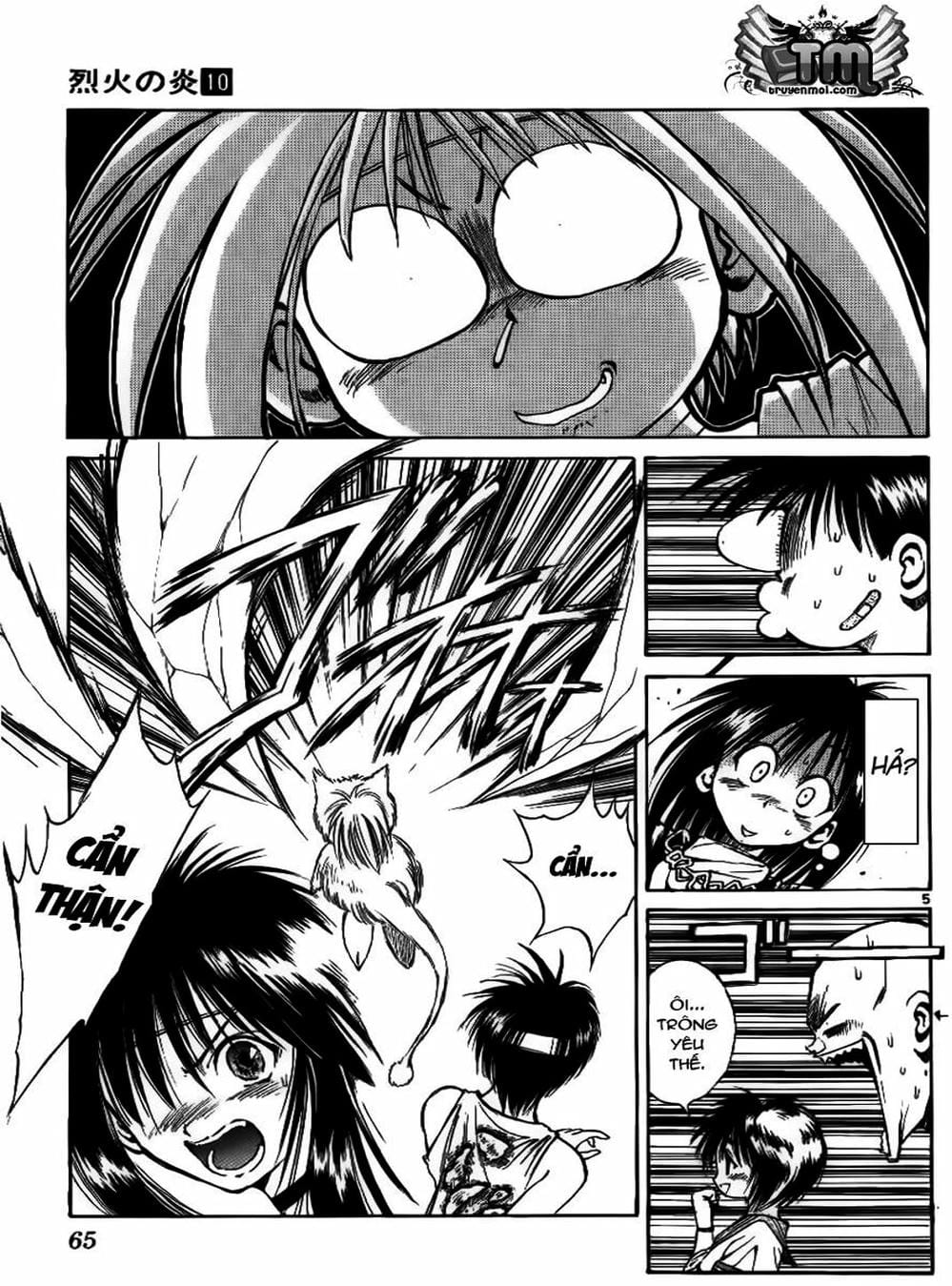 Truyện Tranh Ngọn Lửa Recca - Flame Of Recca trang 9