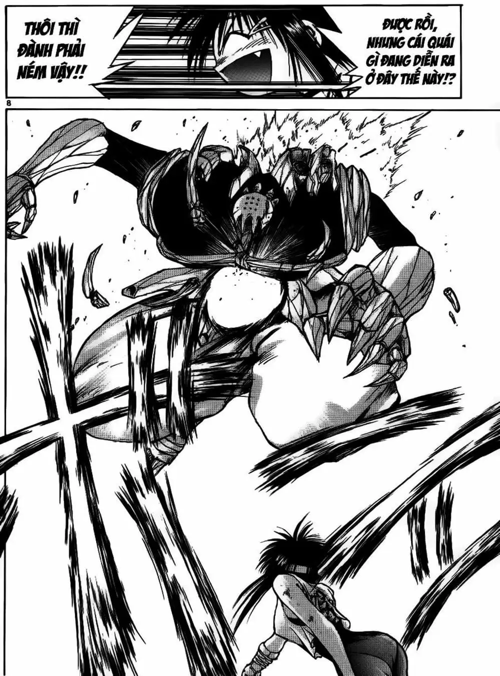 Truyện Tranh Ngọn Lửa Recca - Flame Of Recca trang 9