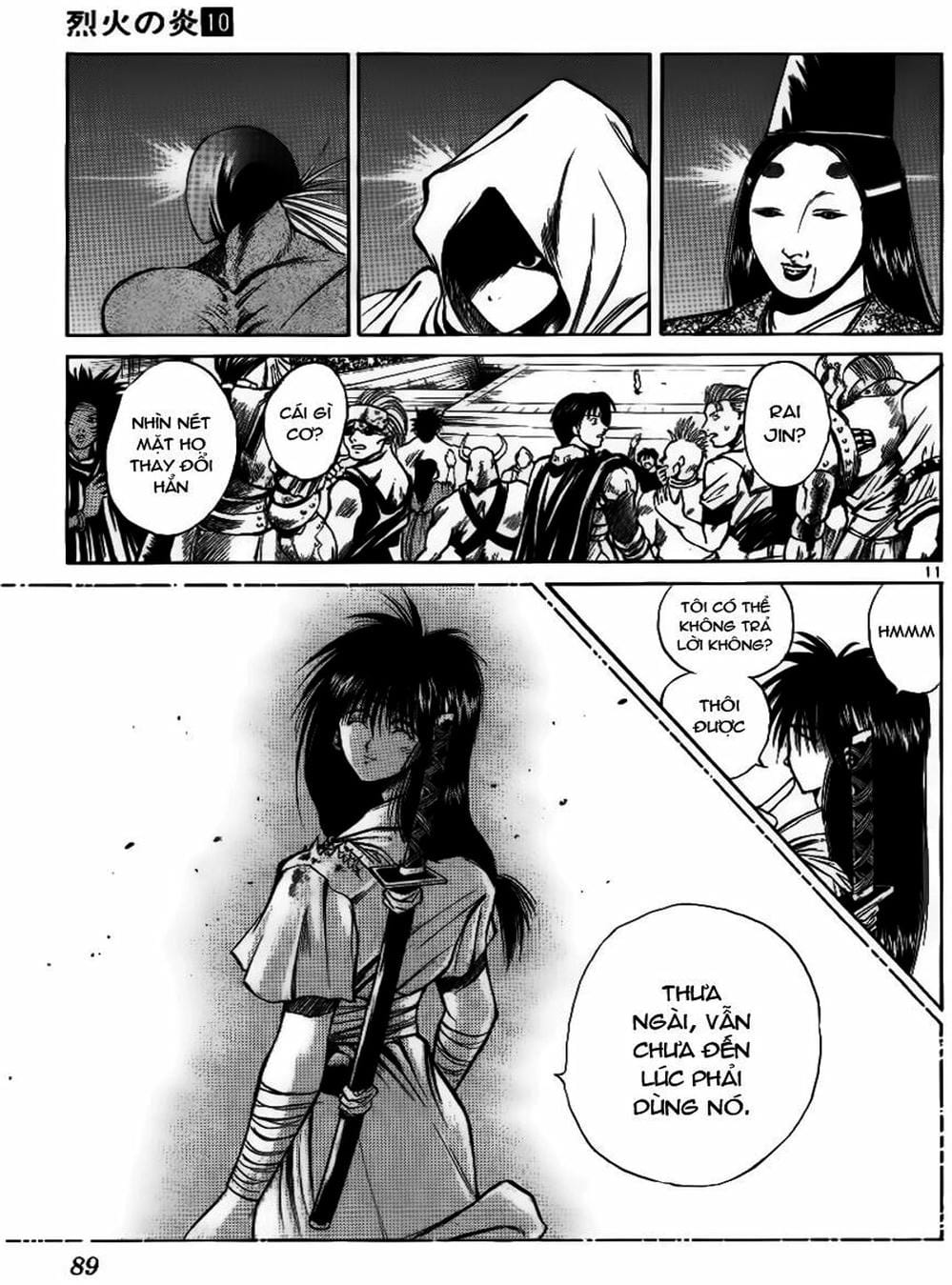 Truyện Tranh Ngọn Lửa Recca - Flame Of Recca trang 9