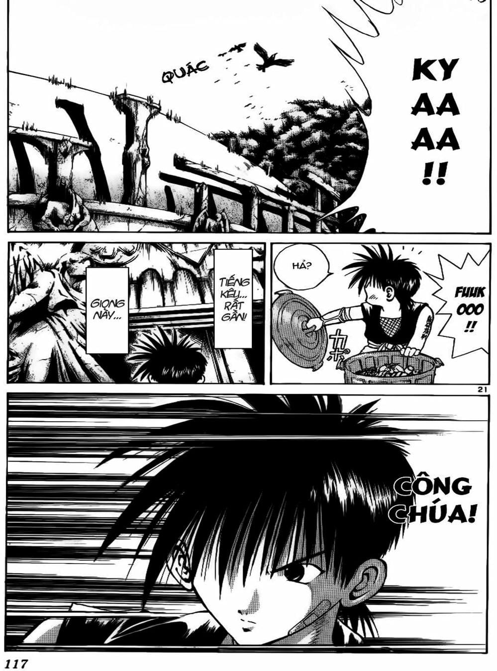 Truyện Tranh Ngọn Lửa Recca - Flame Of Recca trang 9