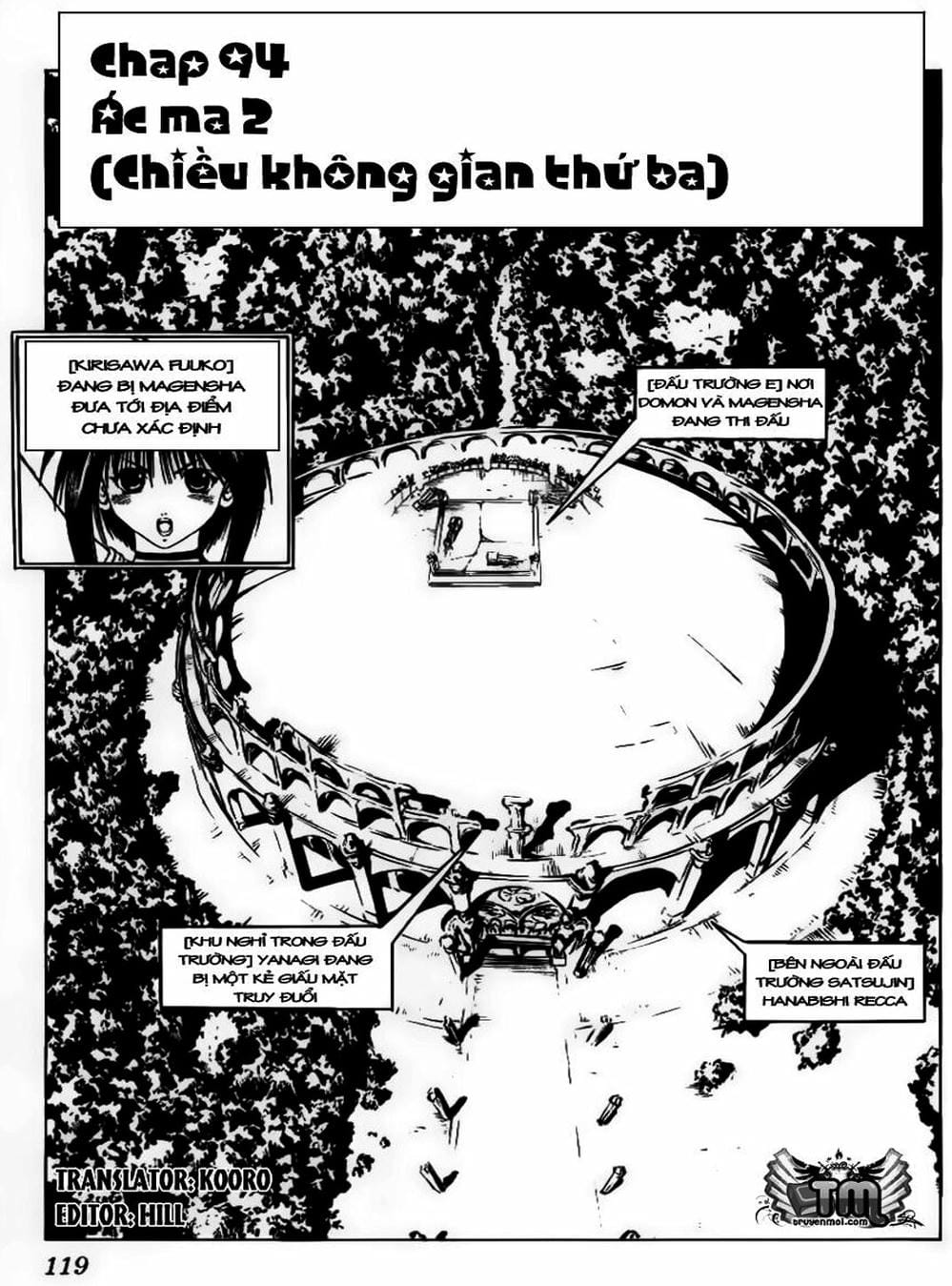 Truyện Tranh Ngọn Lửa Recca - Flame Of Recca trang 9