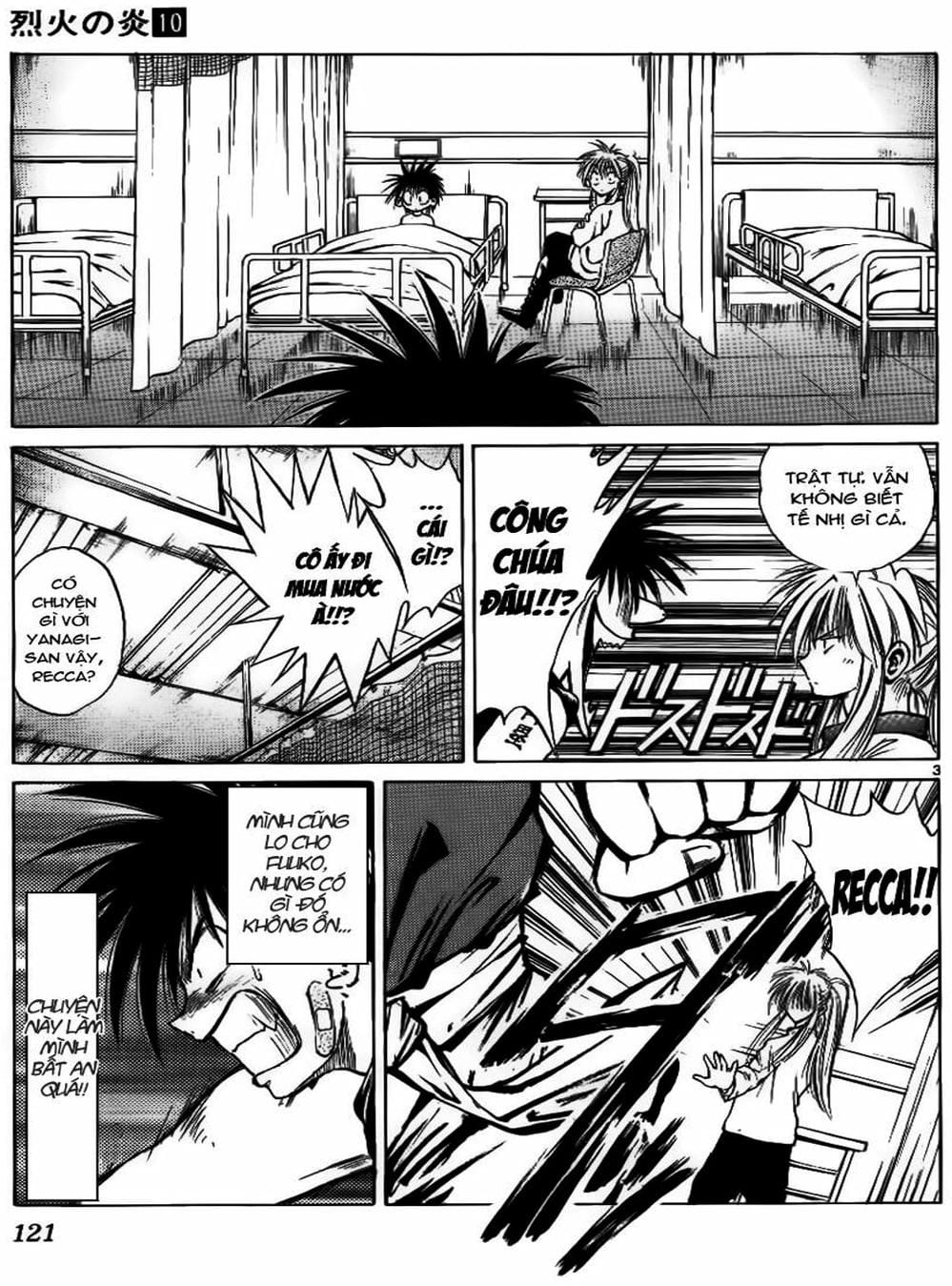 Truyện Tranh Ngọn Lửa Recca - Flame Of Recca trang 9